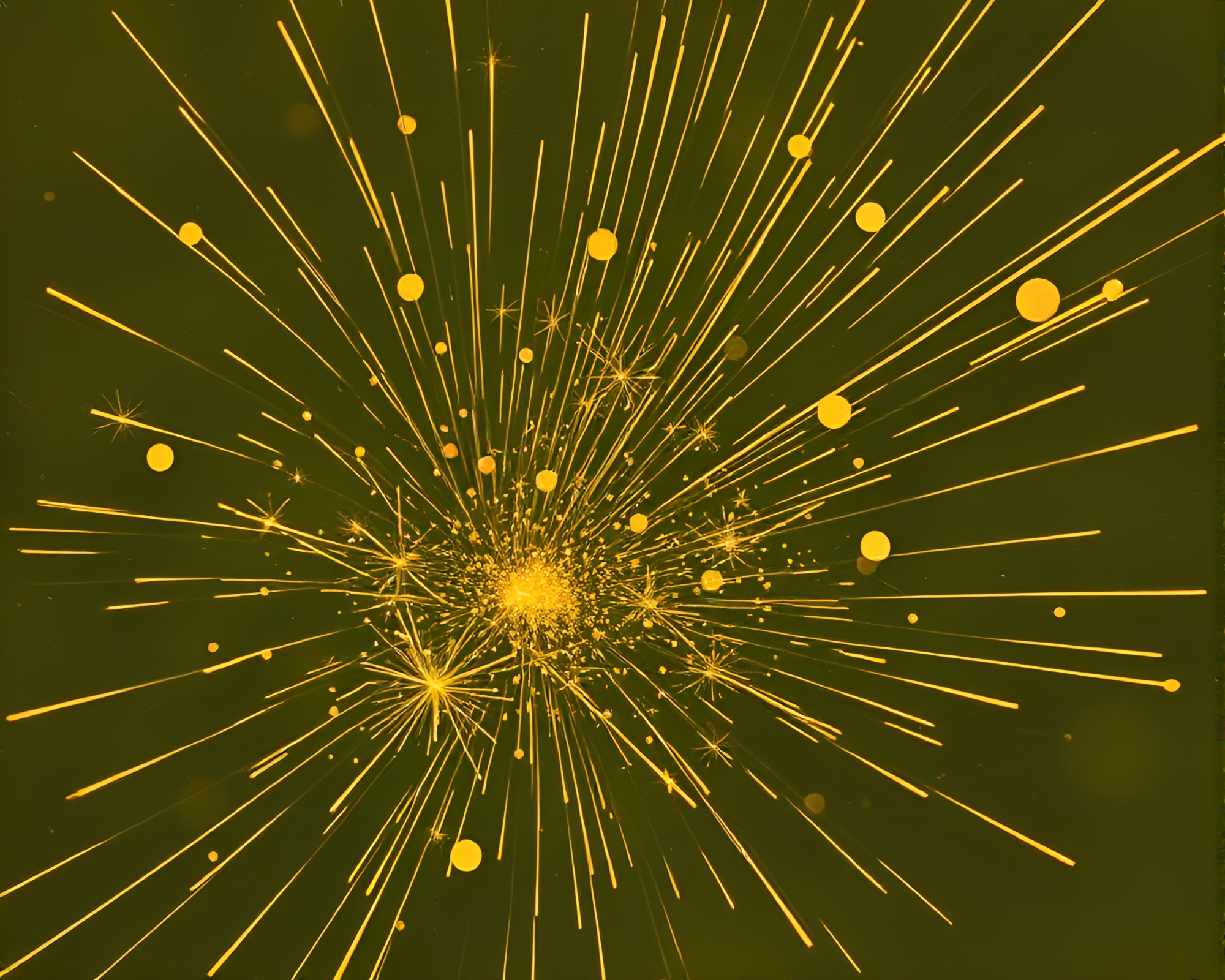 Dadaist Kaleidoscope Sparkler Trails – free AI stock image