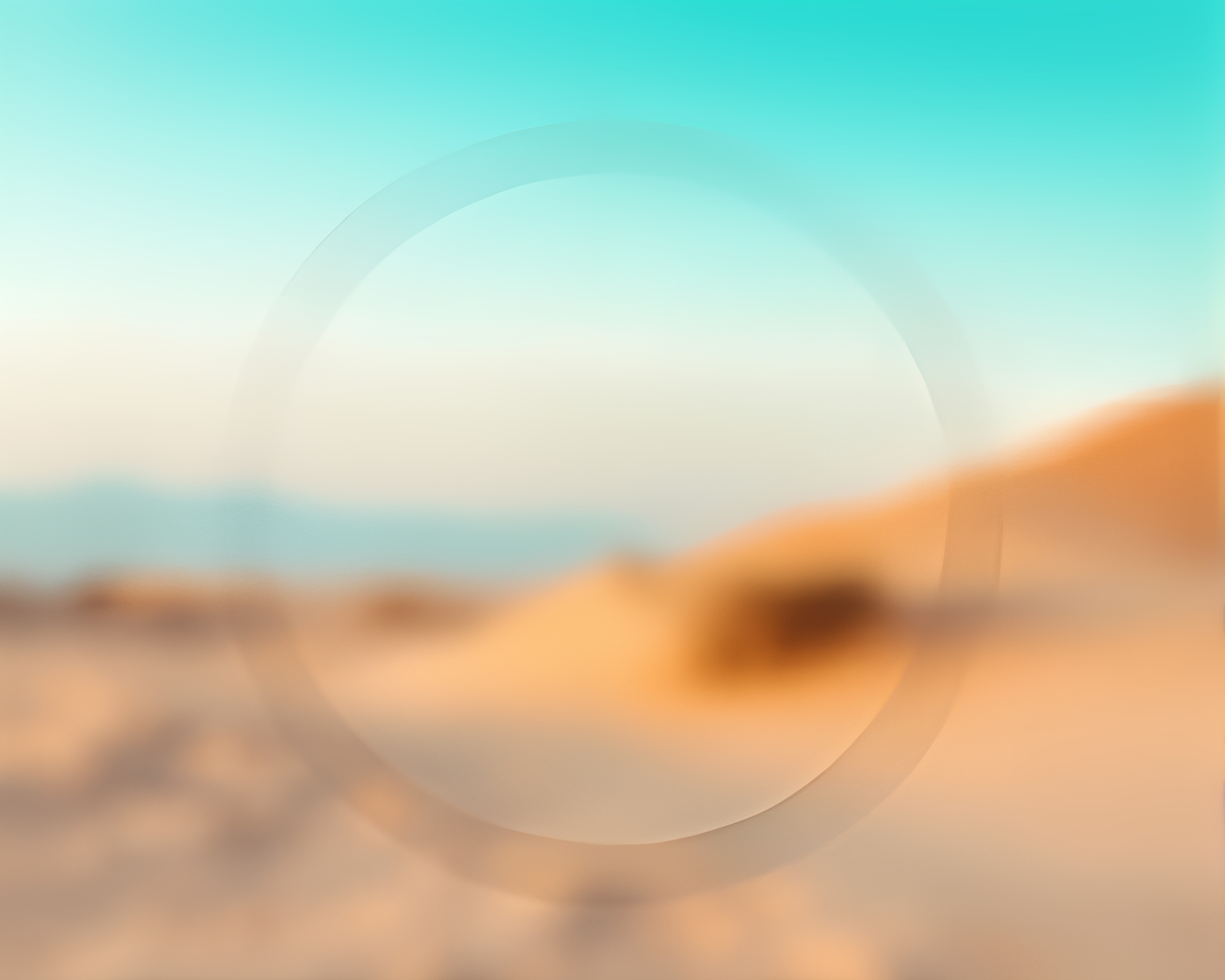 Surreal Time Dilation in Desert Hues – free AI stock image
