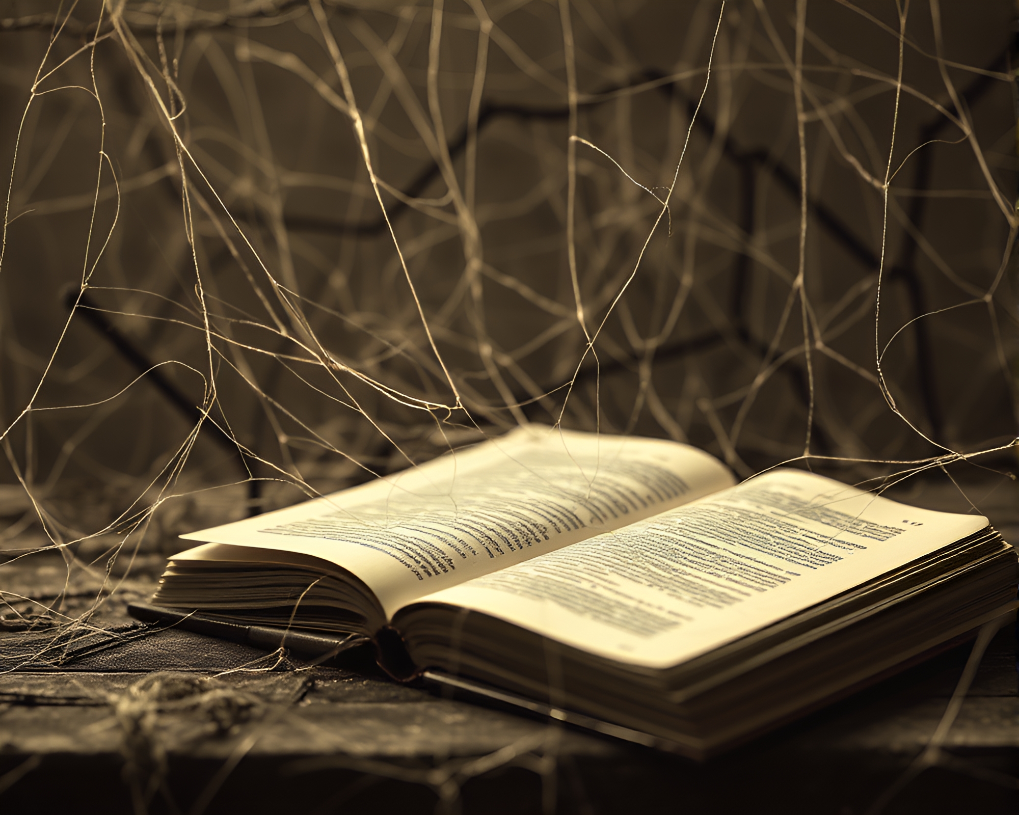 Cubist Monochrome Tribute to Poe’s Haunting Tales – free AI stock image