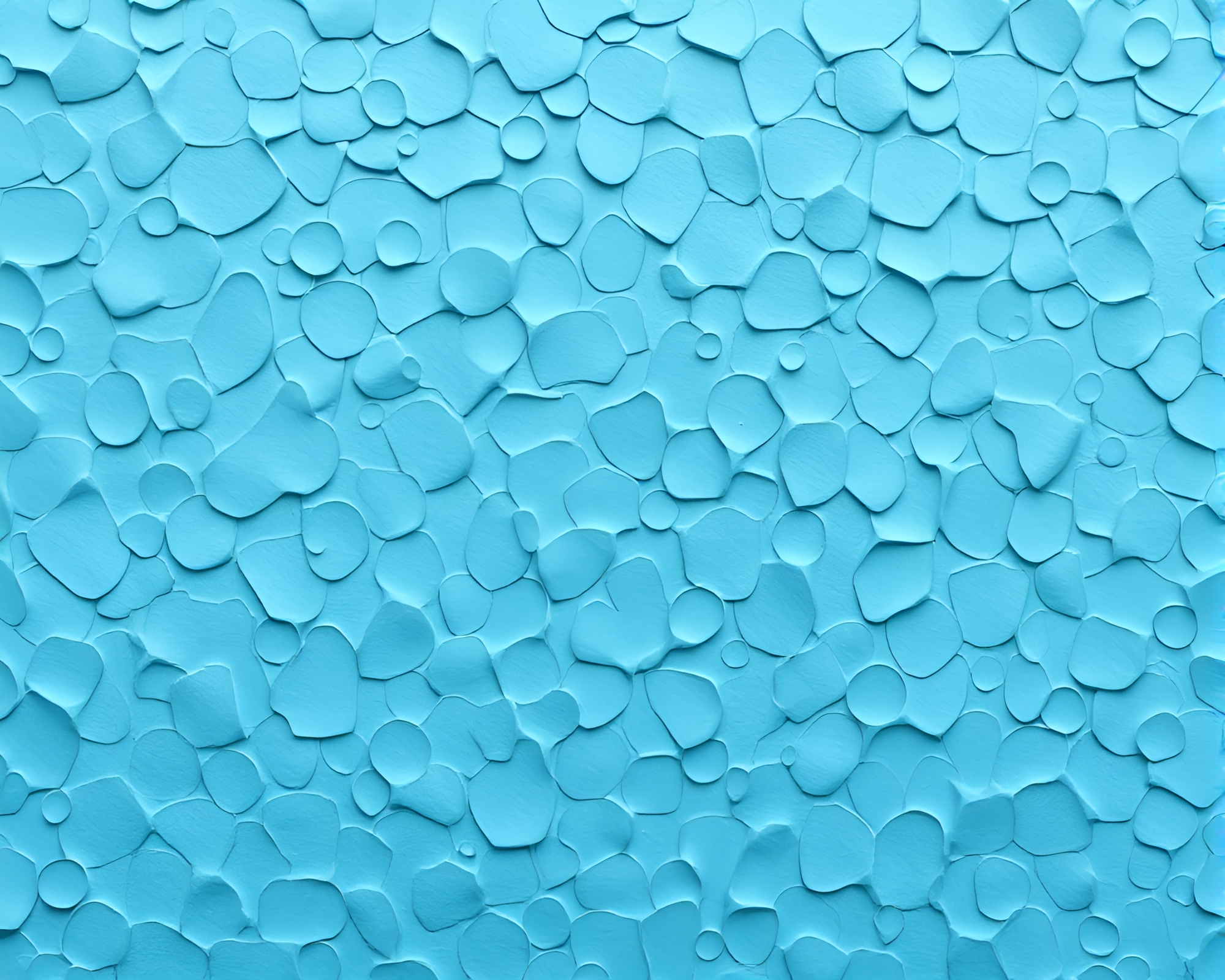 Cybernetic Pebble Beach: Paper Tears – free AI stock image