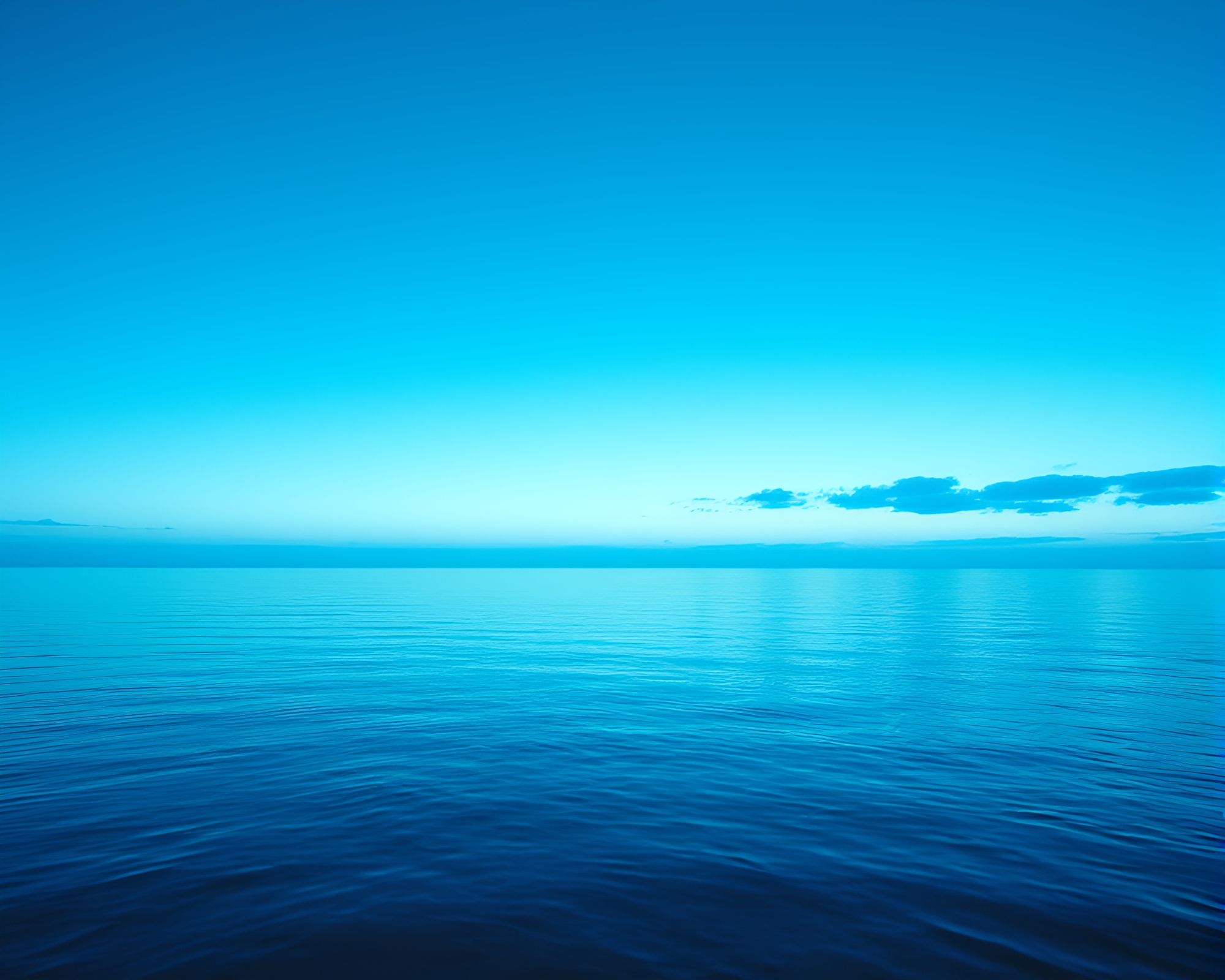 Grunge Plateau Mirage: Ocean Blue Dream – free AI stock image