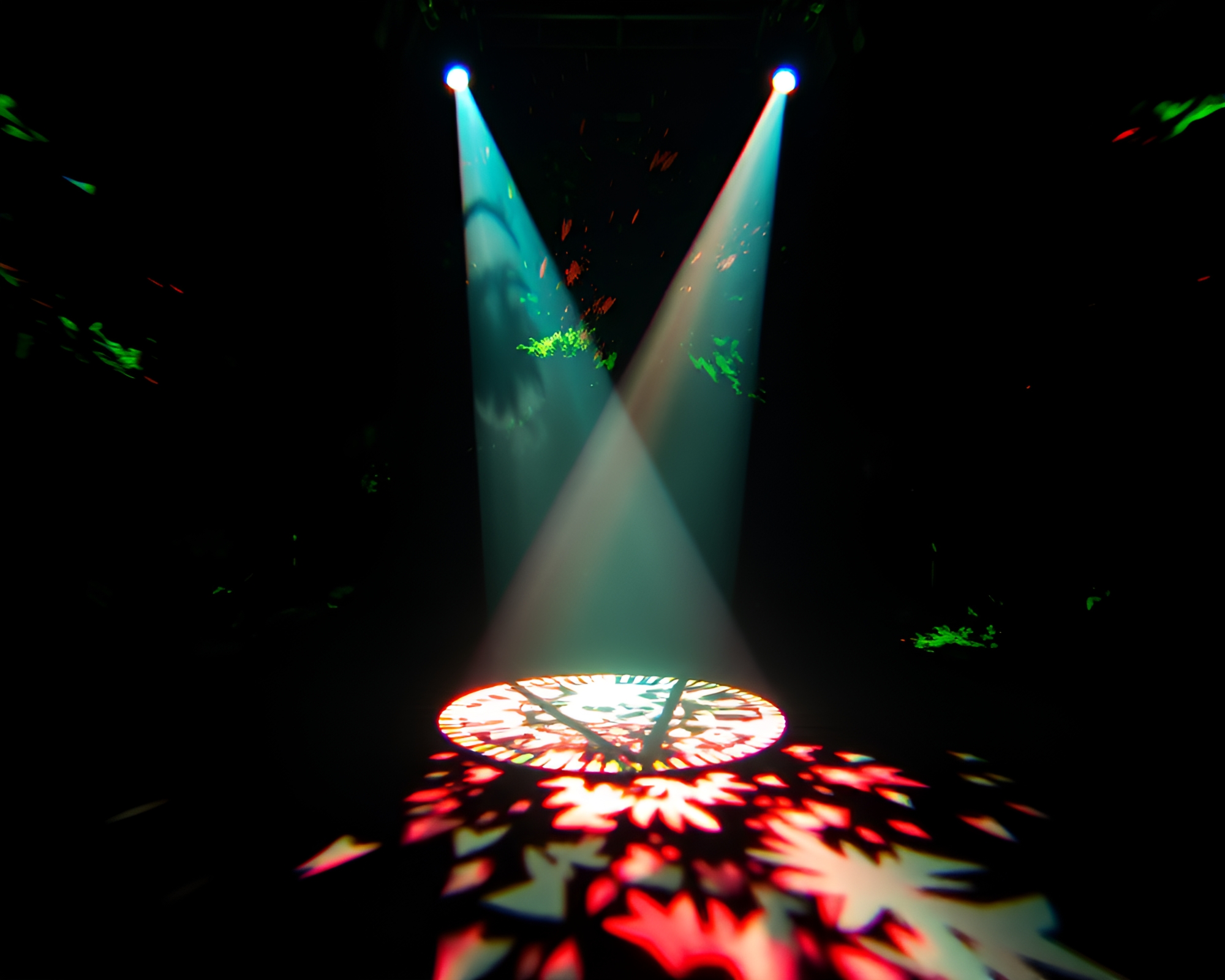 Chromatic Savannah Mirage in Op Art Style – free AI stock image