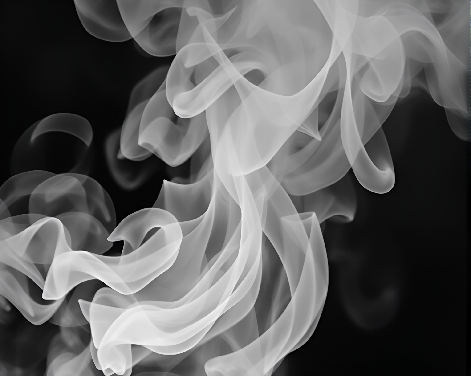 Ethereal Banshee in Smoke Ring Dance – free AI stock image
