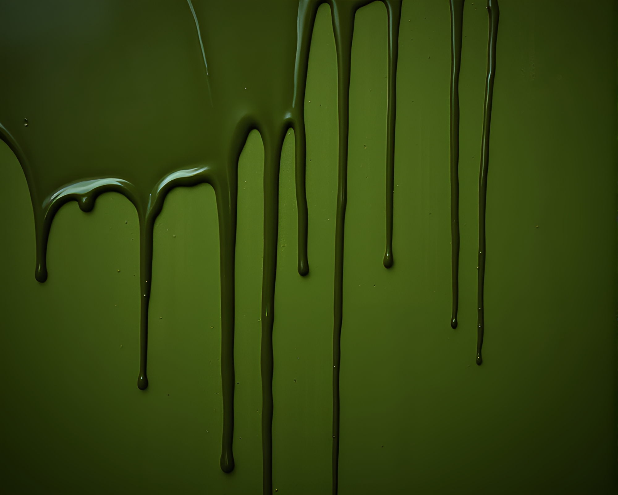 Film Noir Ring Drips in Olive Drab Tone – free AI stock image