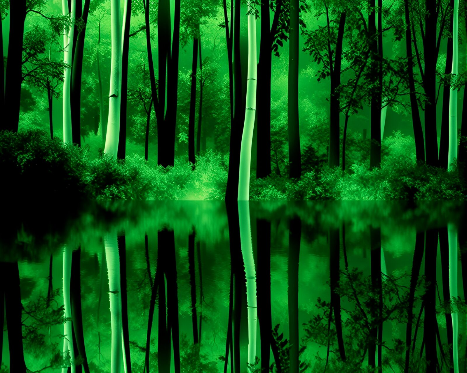 Flat design image of a zebra reflected in pond