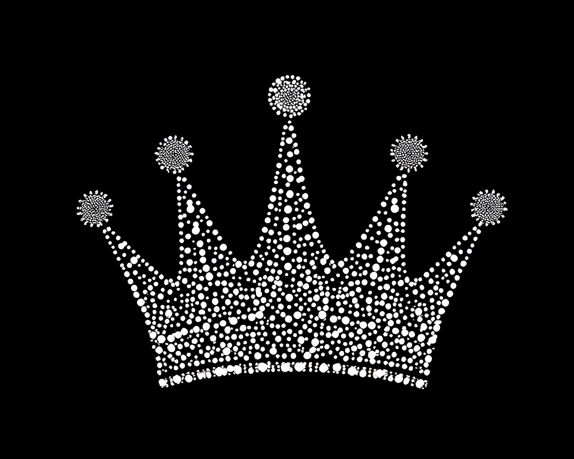 Crown of Constellations: Pointillist Dust Motes Illumination – free AI stock image