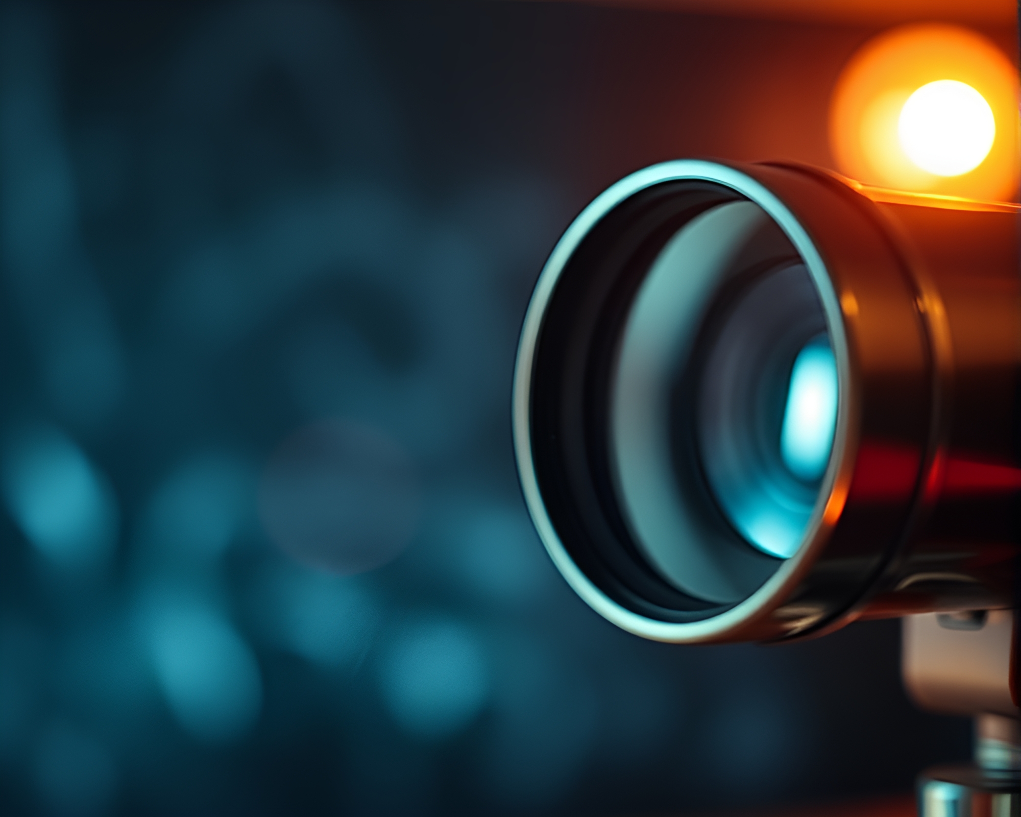 Vintage Telescope Exploration with Chalkboard Smudges X-Ray Style – free AI stock image