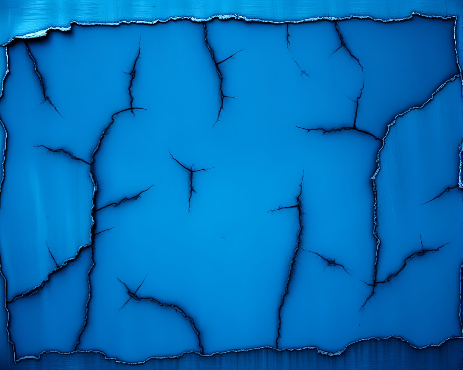 Surreal image of fractal patterns with torn edges