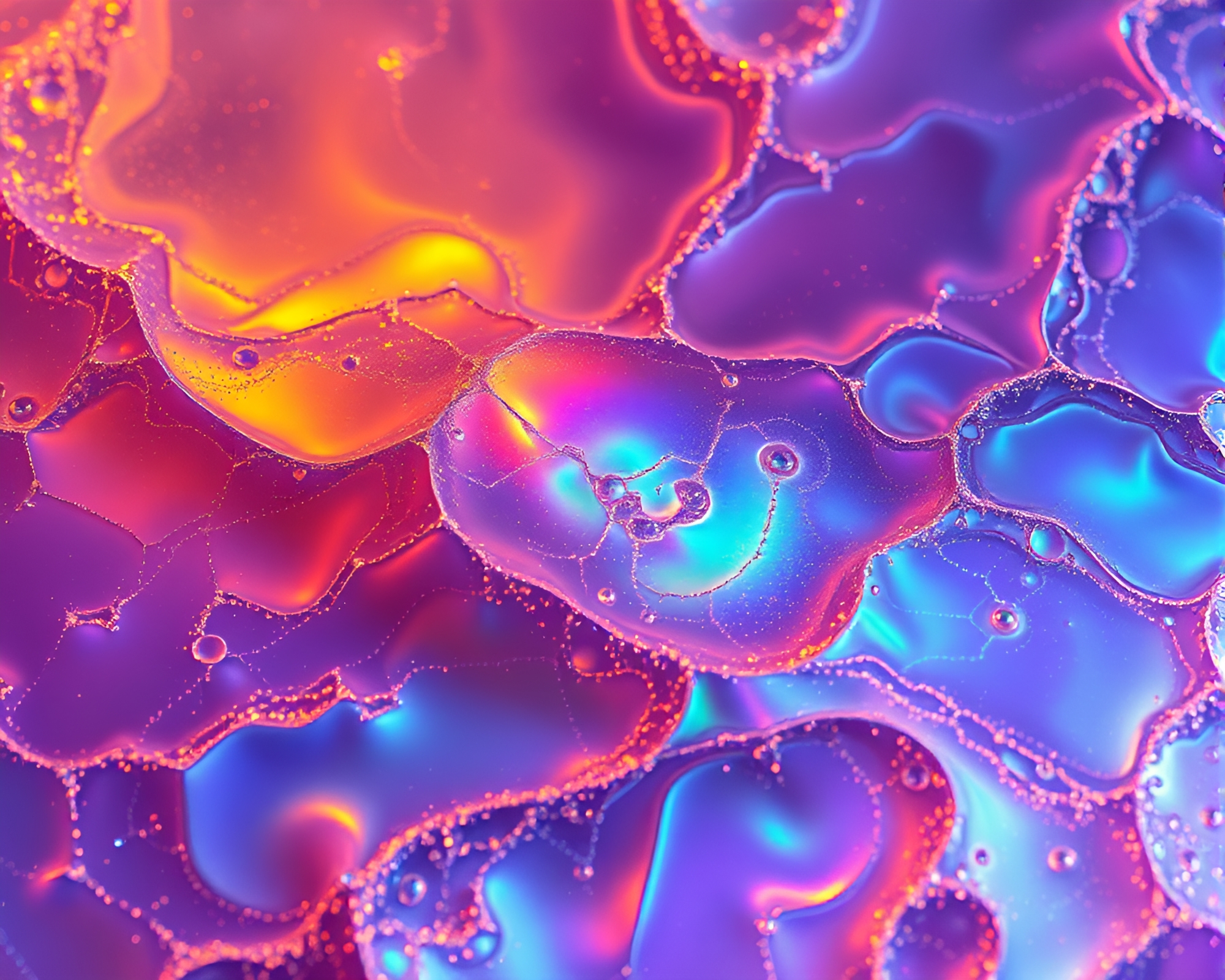 Fractal Iridescence: Zero-Point Energy Reactor Mirage – free AI stock image