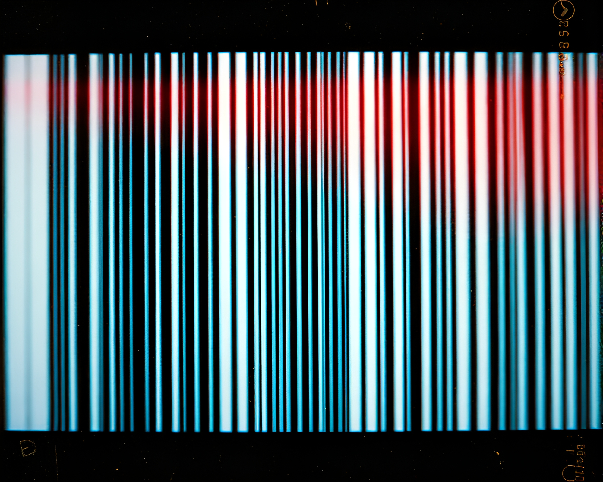 Barcode Stripe Abstract Expressionism in Photogrammetry Style – free AI stock image