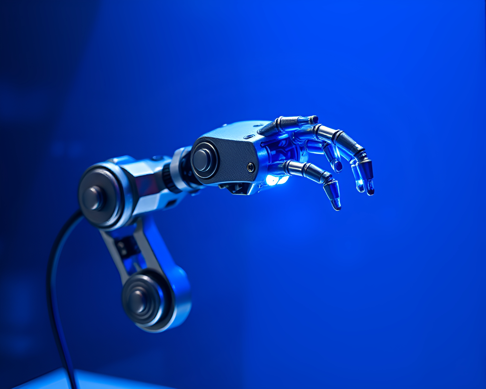 Robotic Arm Focus Stacking in Stereoscopic 3D – free AI stock image