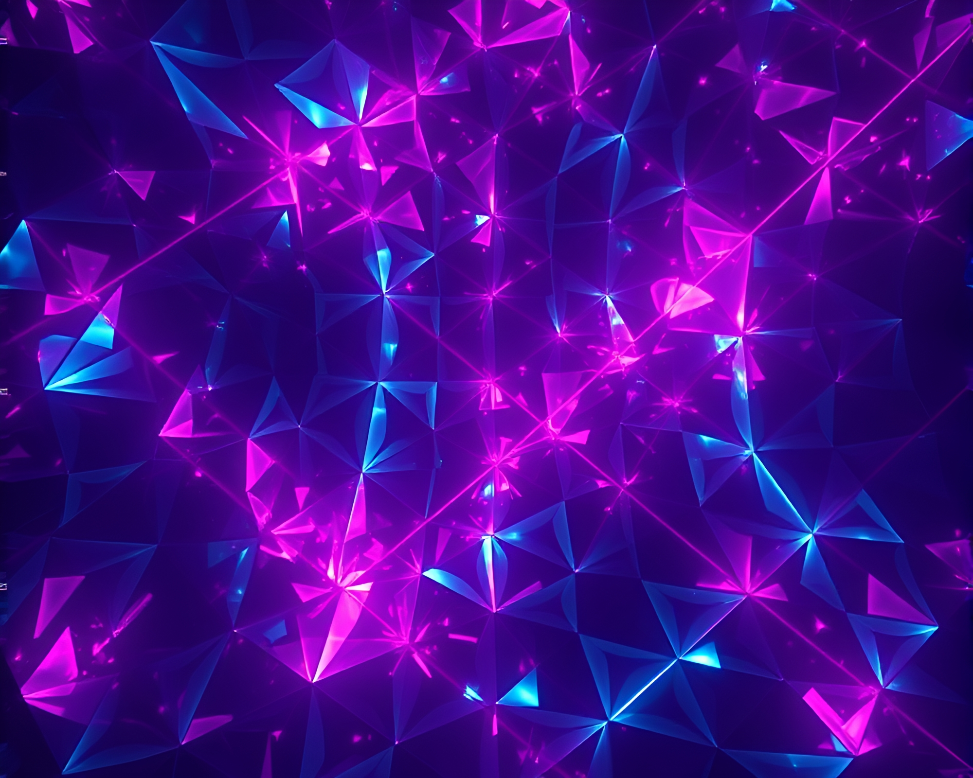 Magenta Punch in Escher Light Leaks – free AI stock image