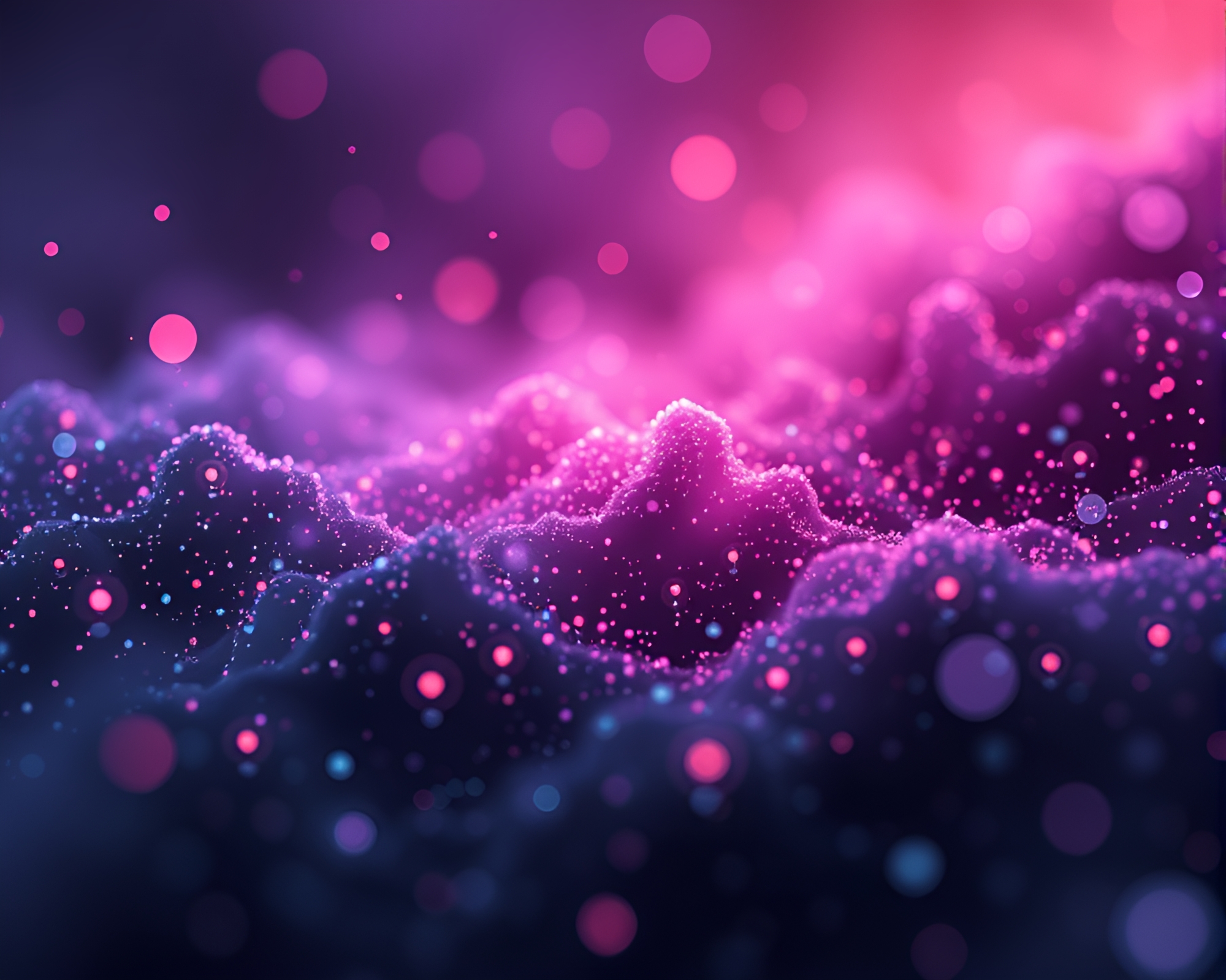Mesmerizing Nanobot Swarm in Charcoal Hues – free AI stock image