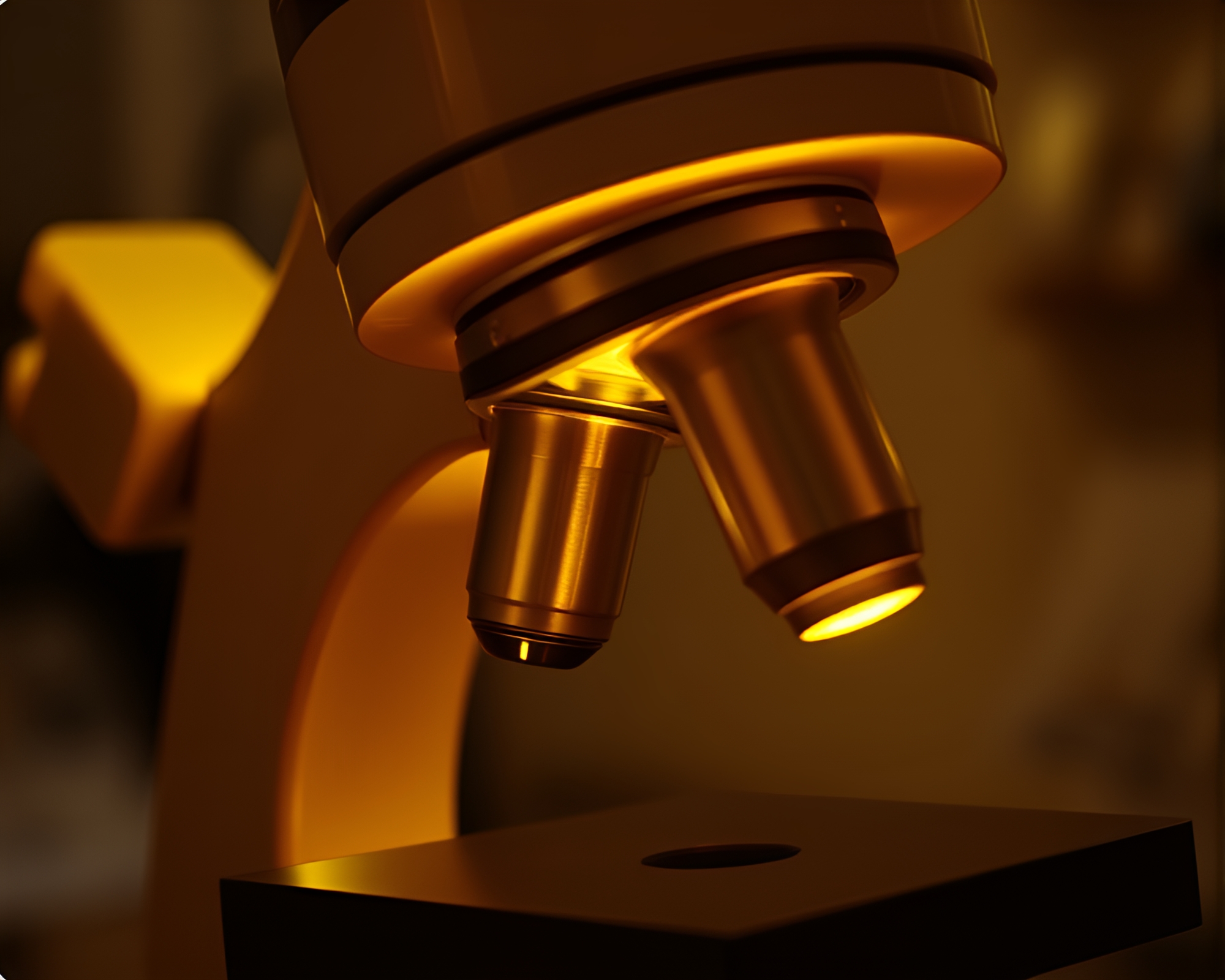 Neon Microscopic Lemon Slice: A Tight Crop Composition – free AI stock image