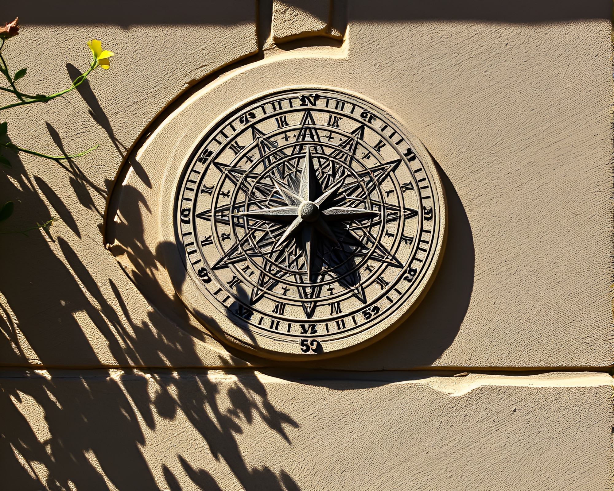 Pocket Sundial Environmental Portrait in GAN Art Style – free AI stock image