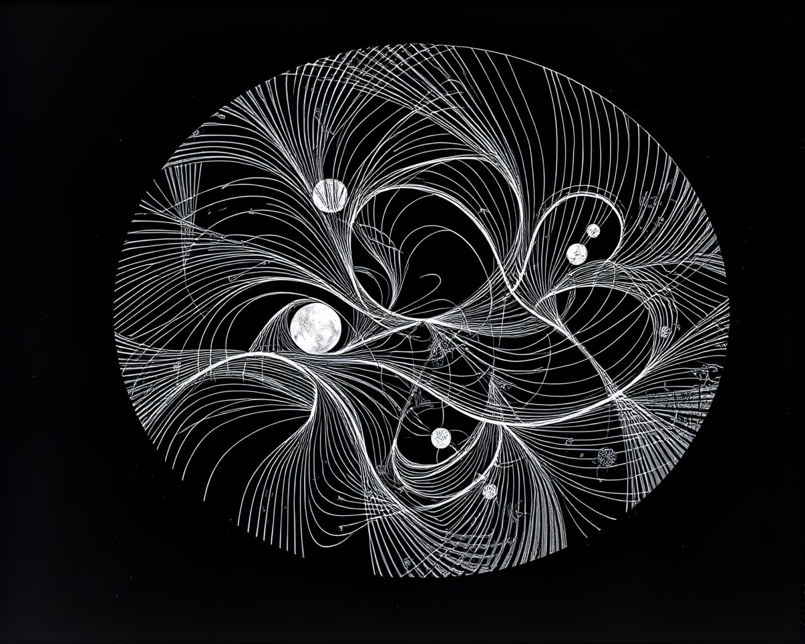 Abstract image of intricate cheese platter design in grainy lighting