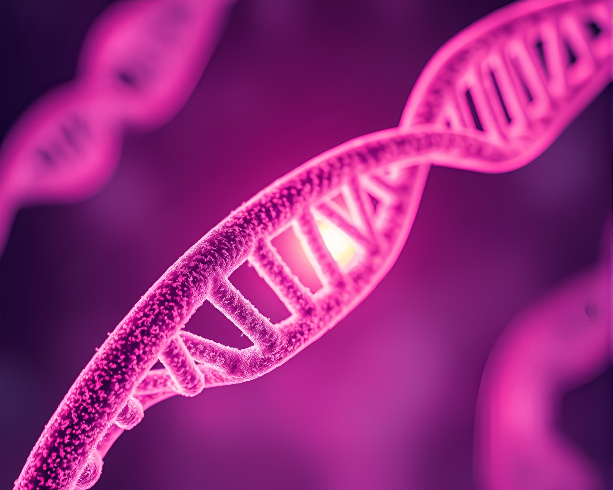 DNA Helix Sunrise: Thermal Imaging Scratch Textures – free AI stock image