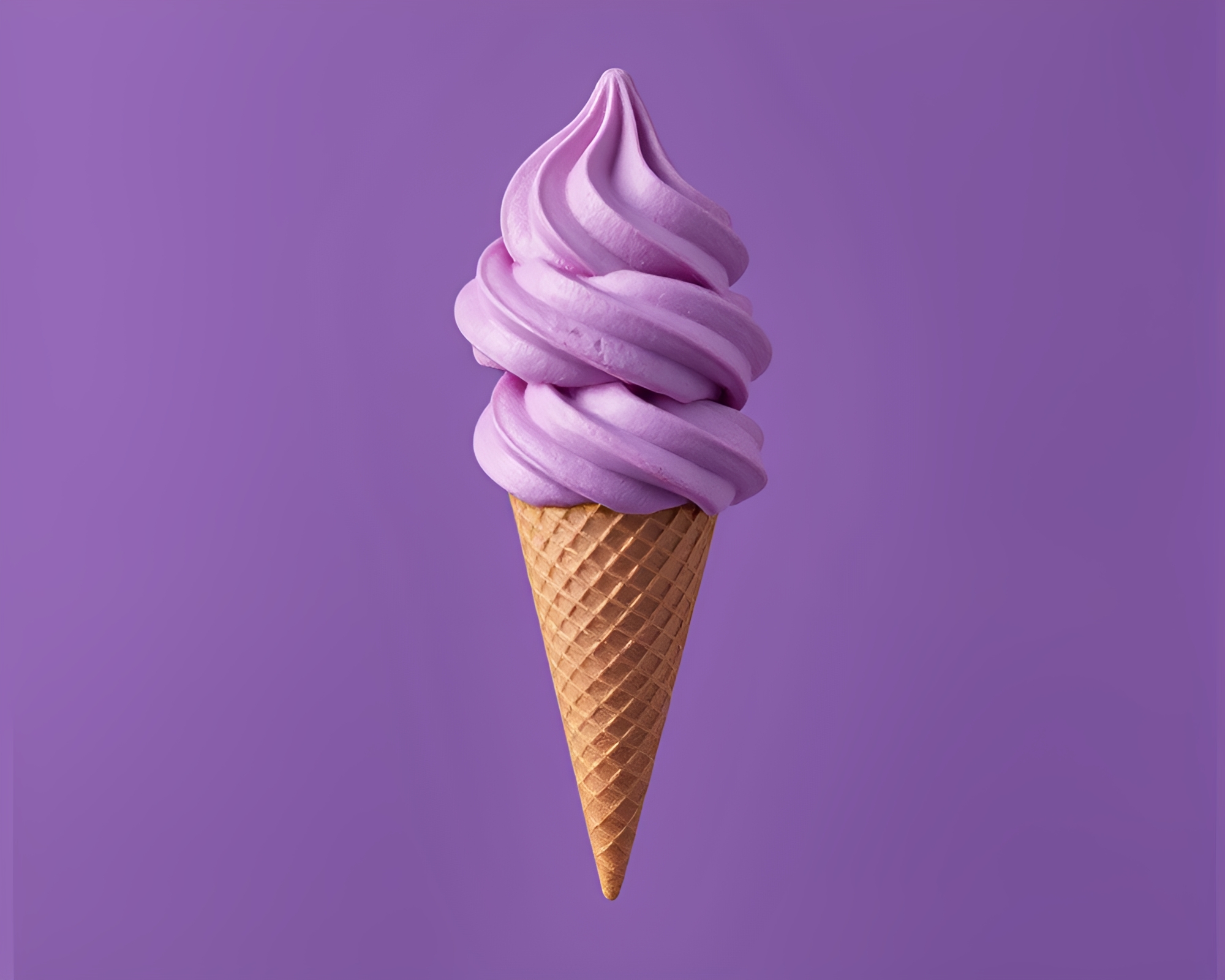 Twilight Gelato Dream with Asymmetrical Balance – free AI stock image