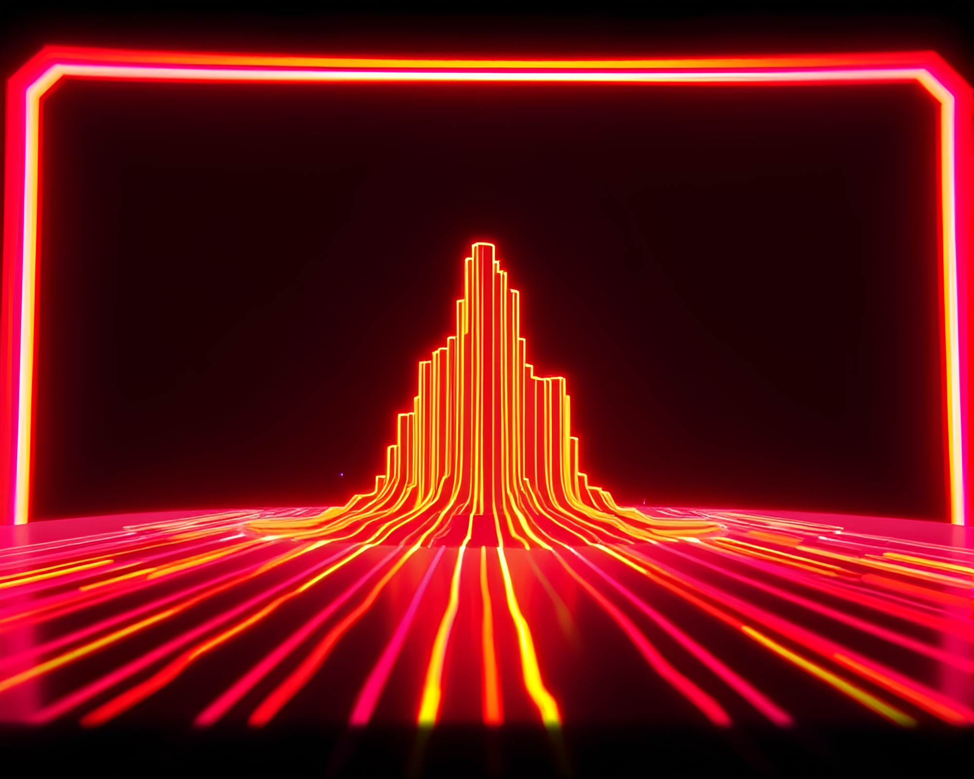 Geyser Field Stop-Motion Animation with Scan Lines – free AI stock image