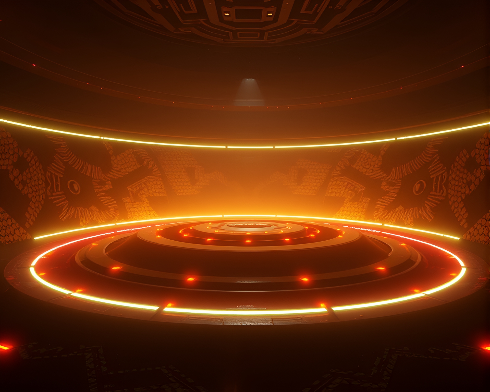 Ethereal Zero-Point Energy Reactor Illuminated by Rim Lighting – free AI stock image
