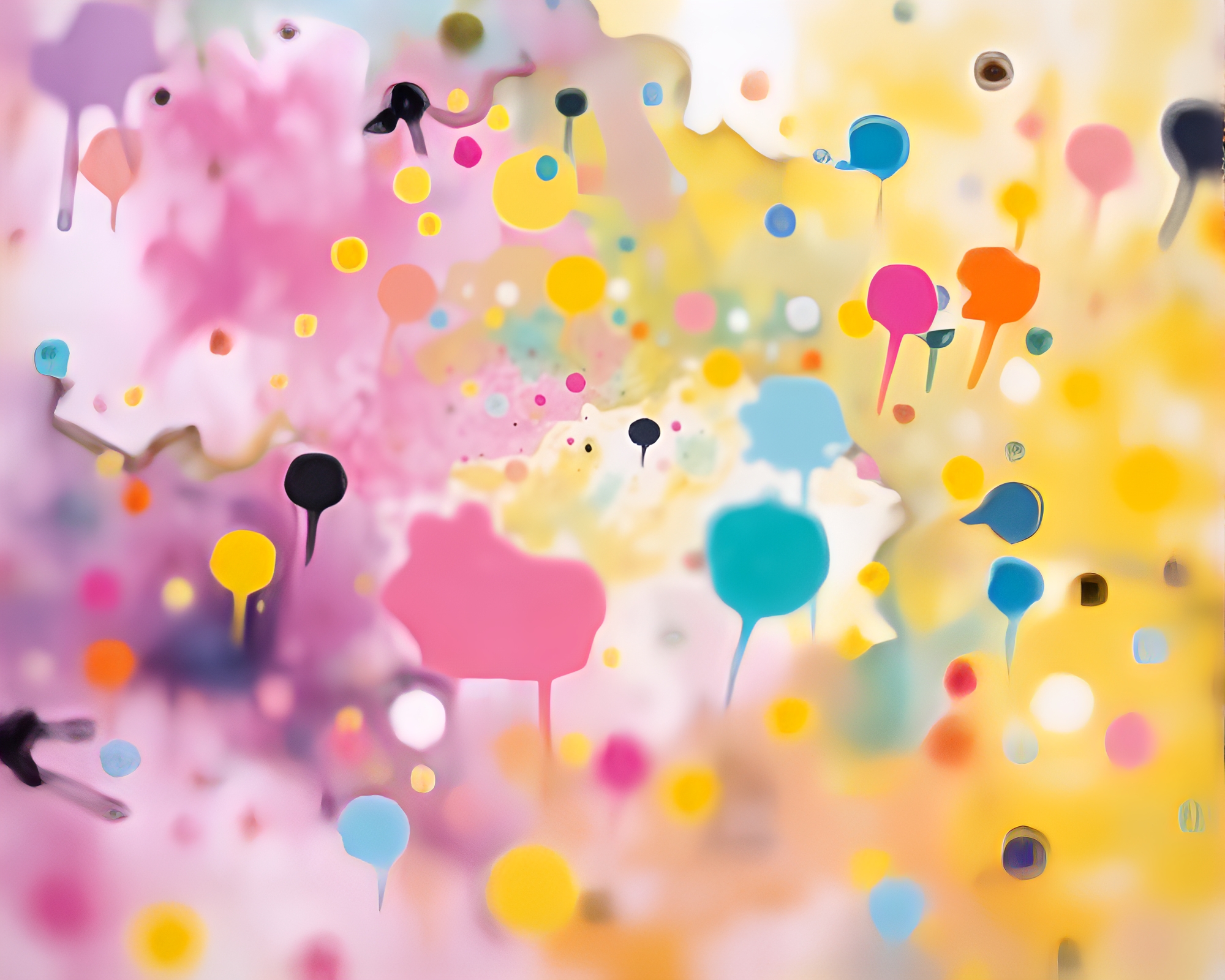 Cello Harmony in Splatter Art – free AI stock image