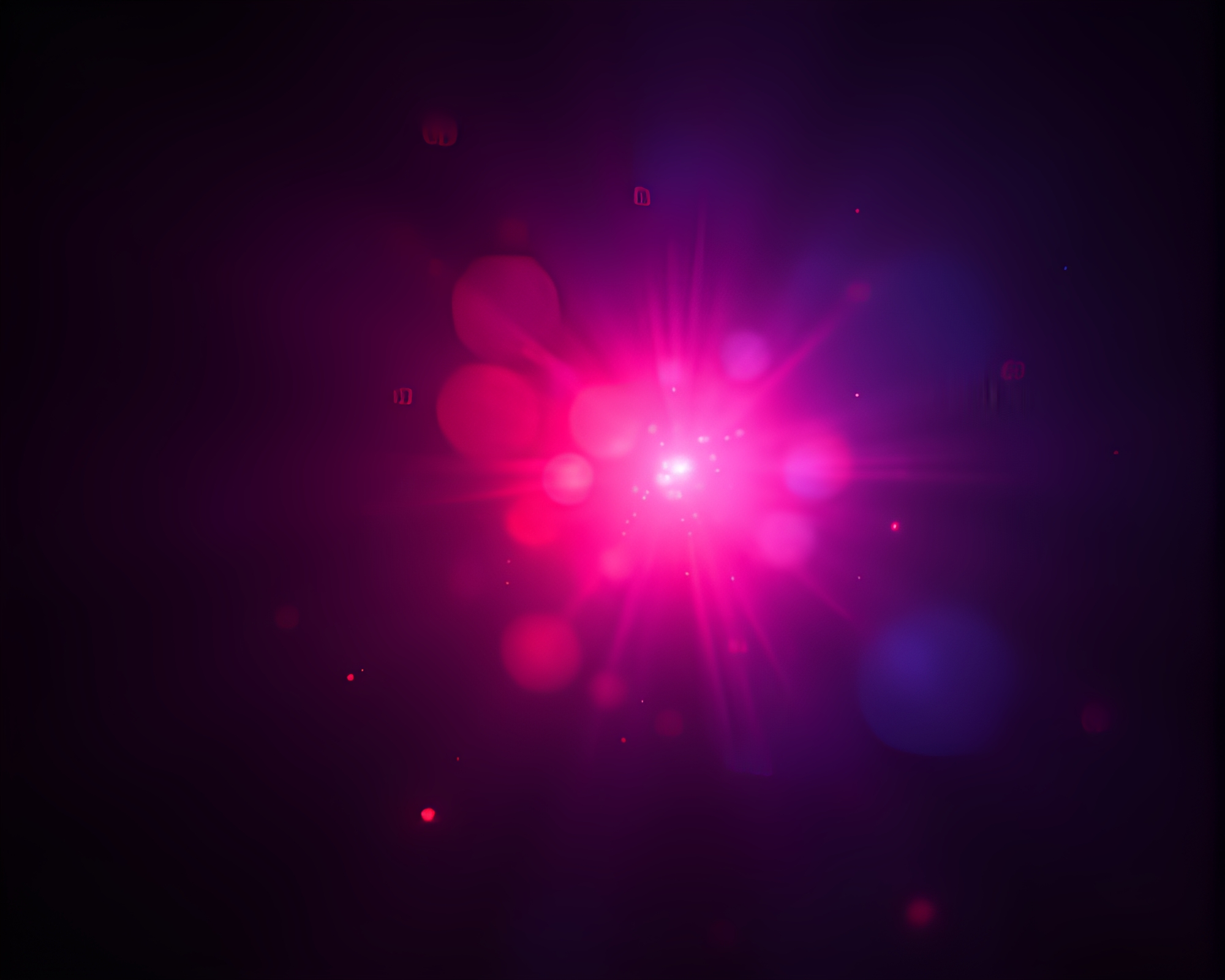 Ethereal Astral Projection in Red-Blue Spotlight – free AI stock image