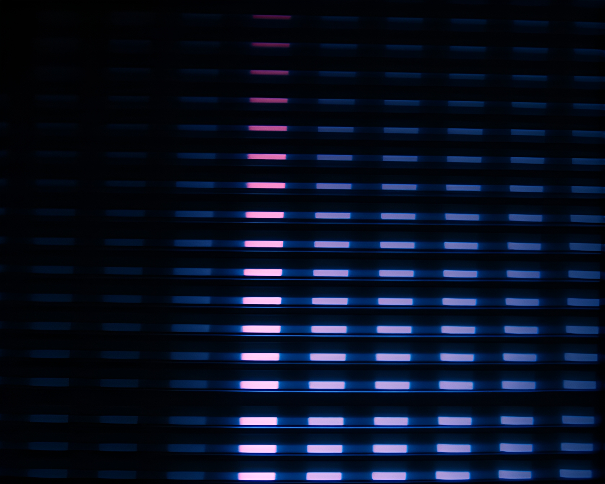 Striking Neon Stripes in Underexposed Procedural Glow – free AI stock image