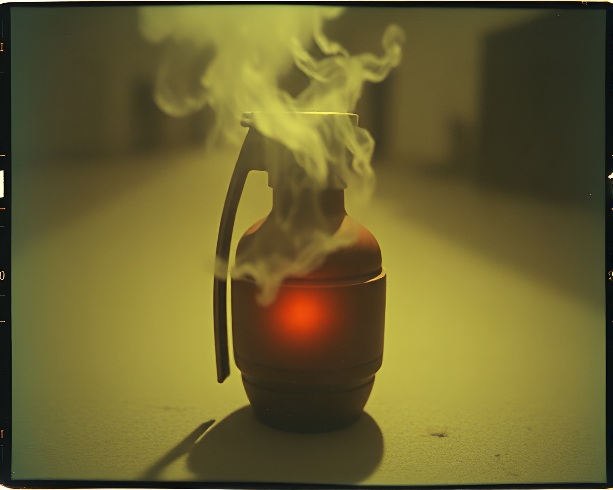 Film Noir Scene with Antimatter Grenade Depth Layering – free AI stock image