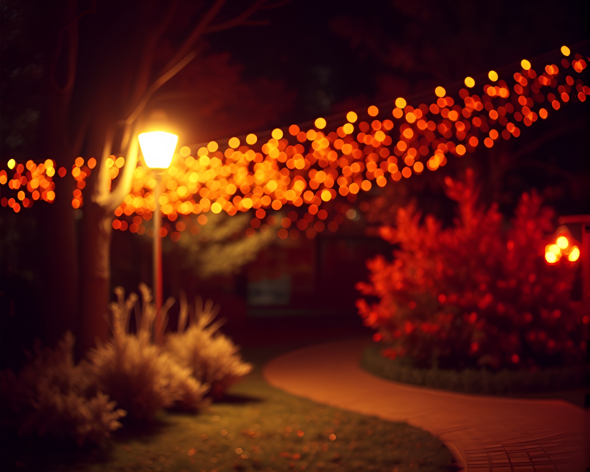 Rocket Launch in Pointillist Infrared Porchlight – free AI stock image