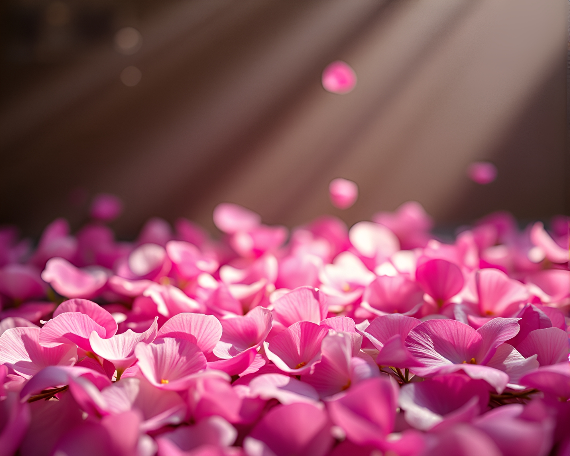 Petals of War: A Blooming Armor Spectacle – free AI stock image