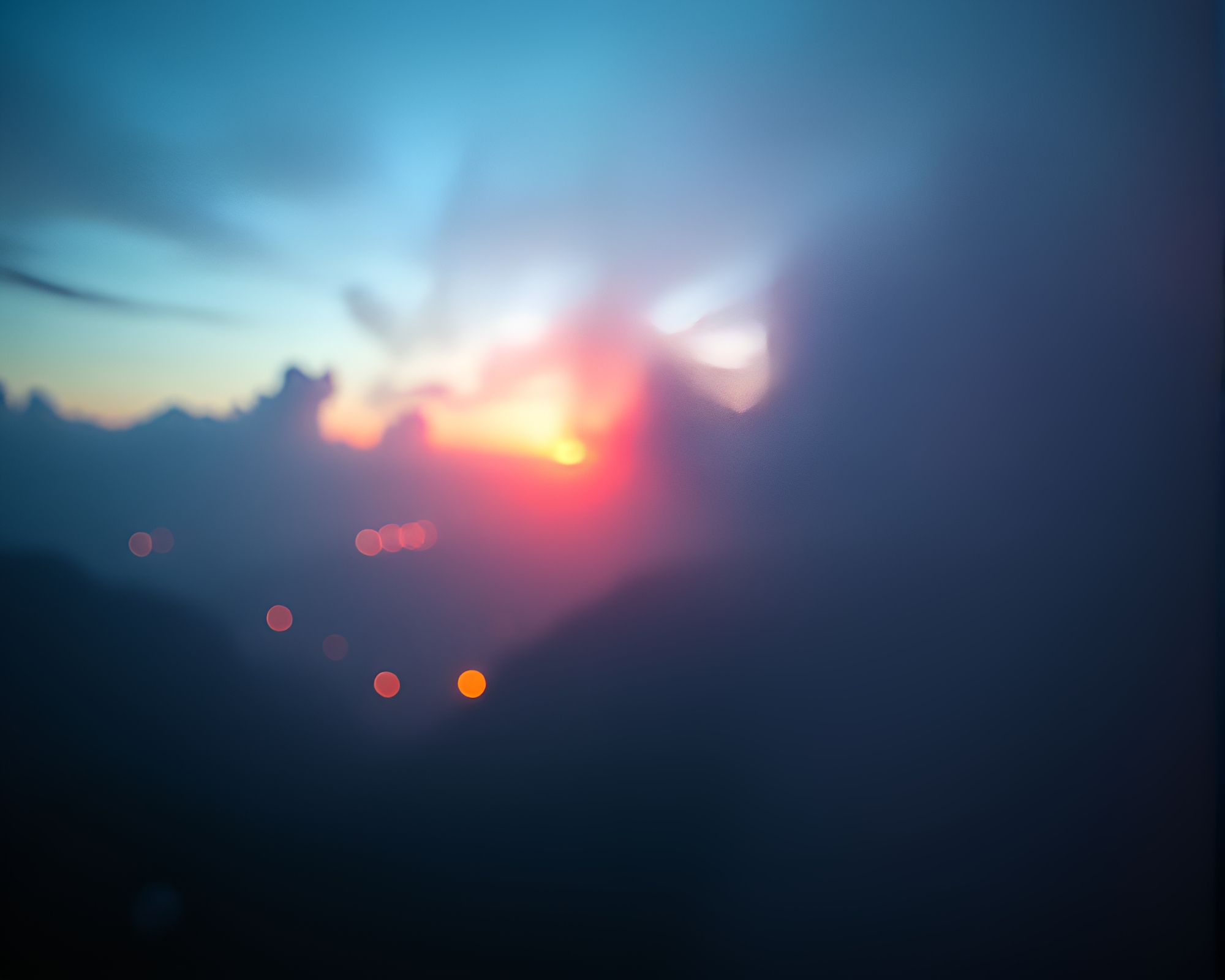 Twilight Rift: 90s Grunge Dimensional Detail – free AI stock image