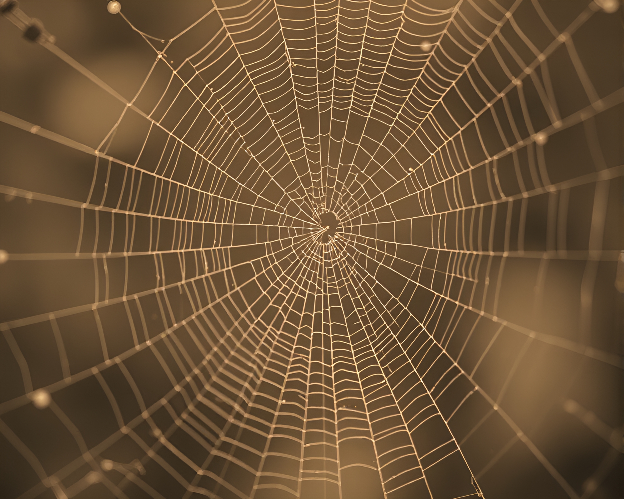 Enchanting Stone Circle Wrapped in Cobweb Strands – free AI stock image