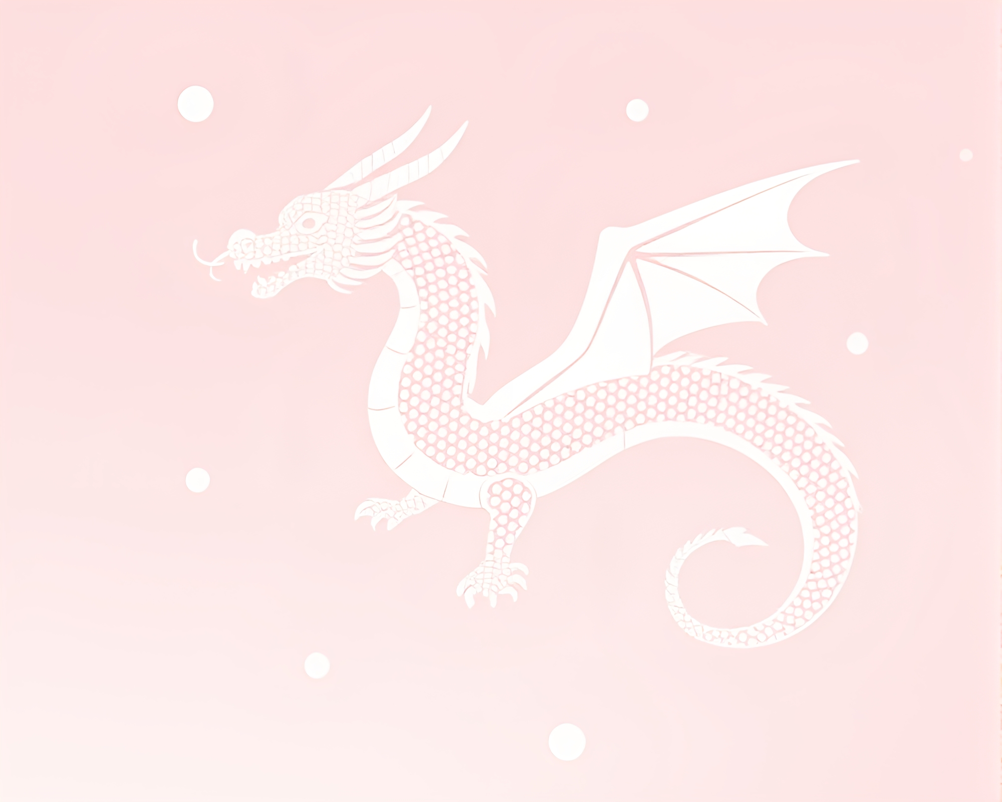 Blushing Dragon: Subsurface Scattering Fantasy Art – free AI stock image