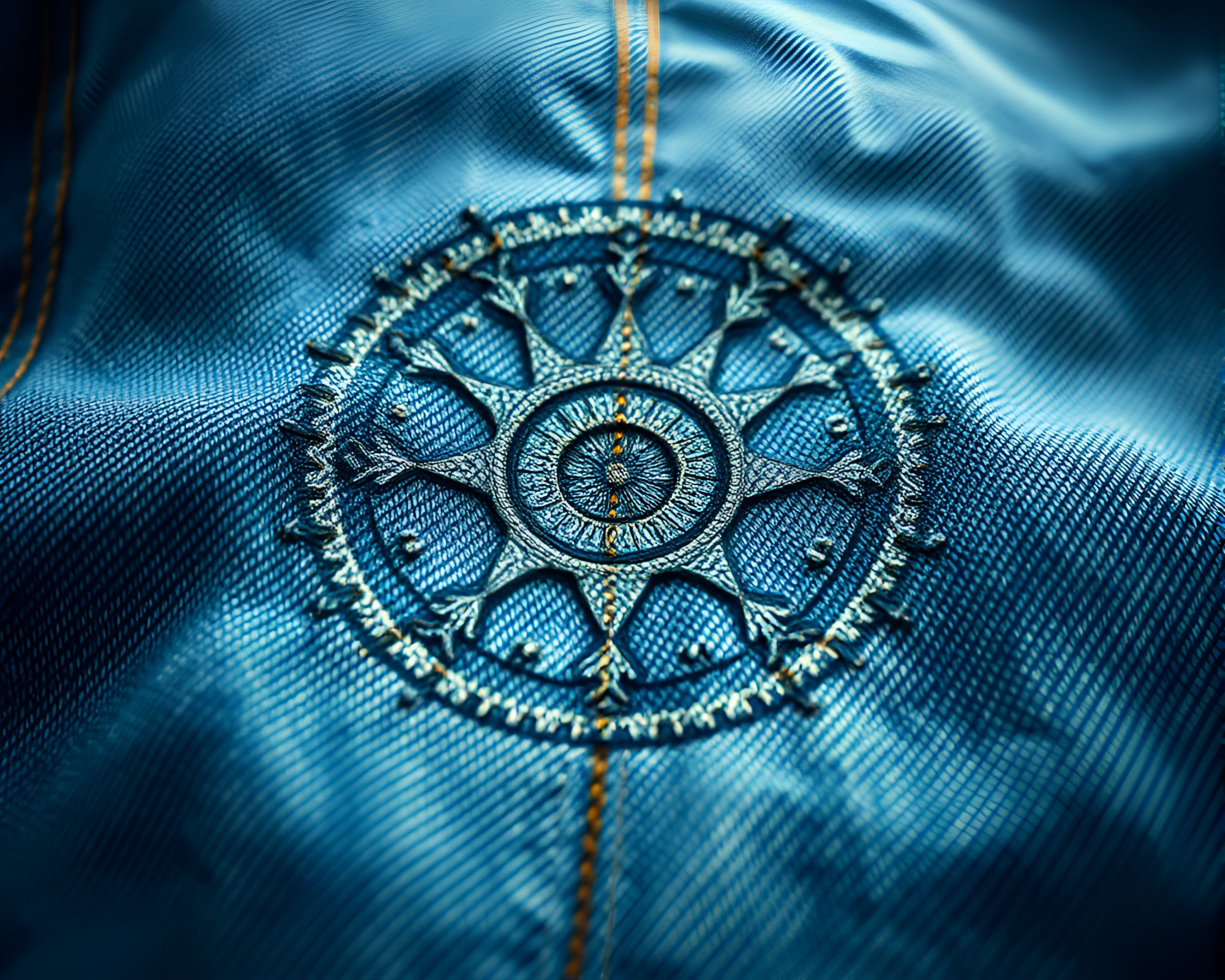 Antique Sextant in Fractal Artistic View – free AI stock image