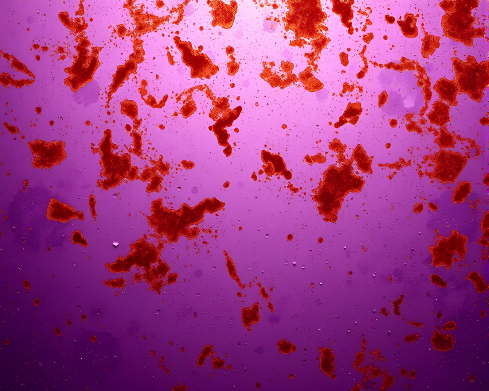 Illustration of a jetpack flying against a purple amethyst sky