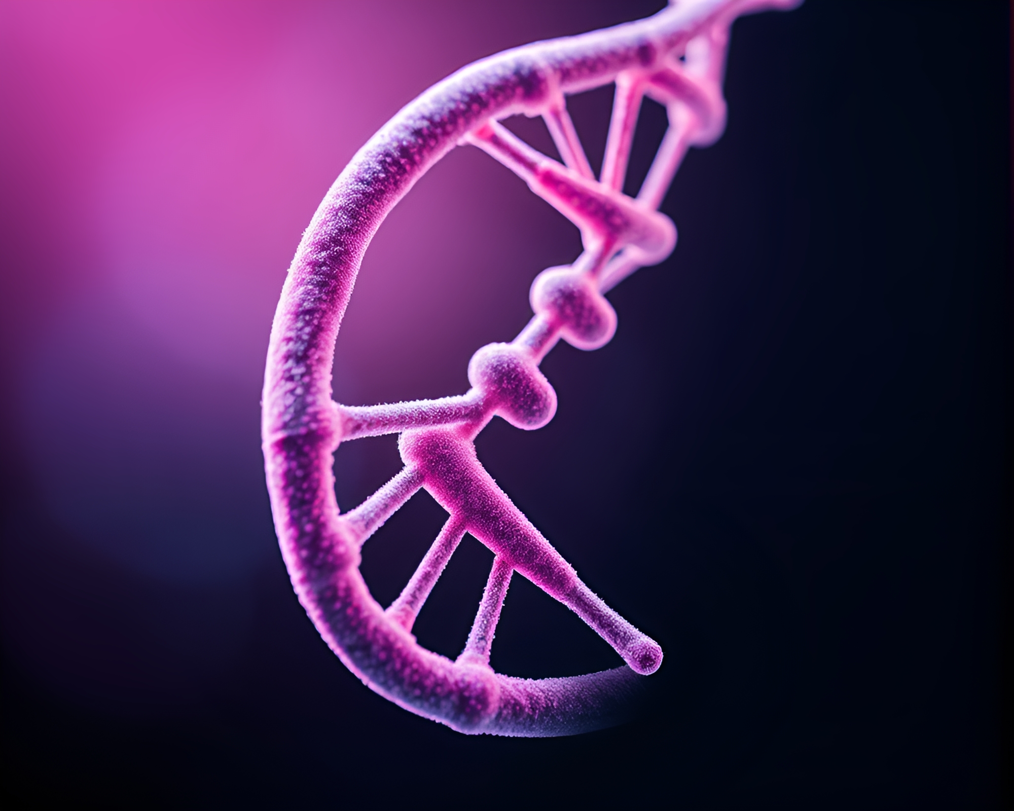 Pastel DNA Helix Studio Shot with Crosshatch Shading – free AI stock image