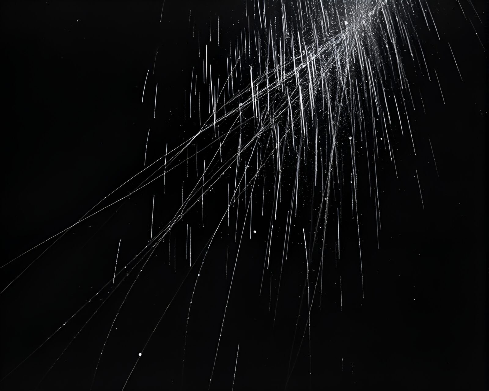 An enchanting Banshee surrounded by sparkling darkness