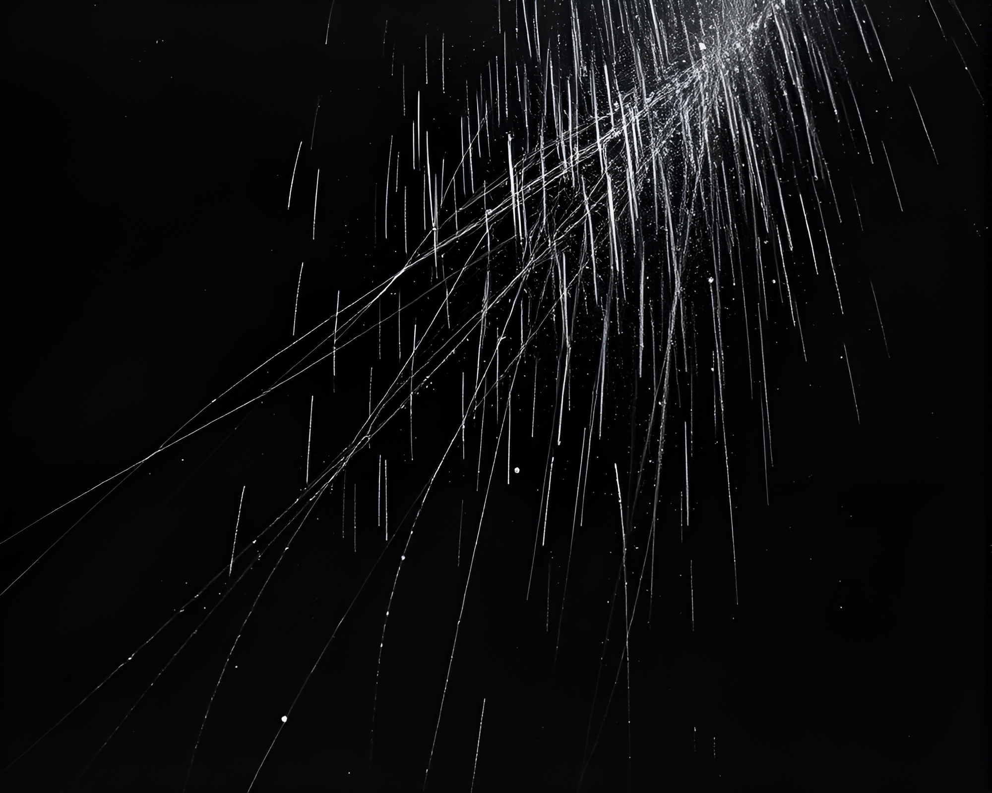 Ethereal Banshee in Noir Glitter Dust – free AI stock image