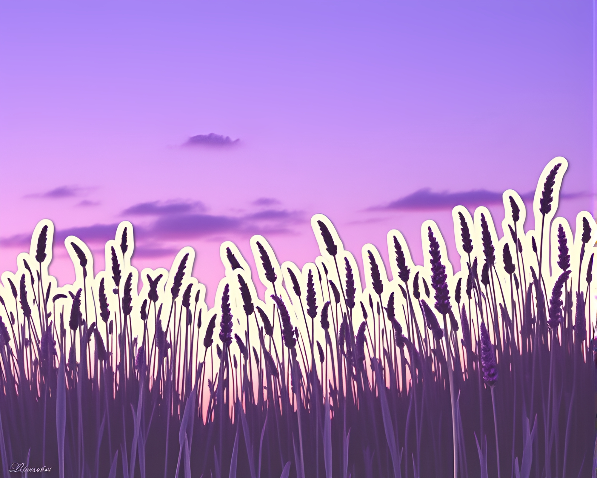 Savannah Twilight Collage: 80s VHS Style Cutouts – free AI stock image