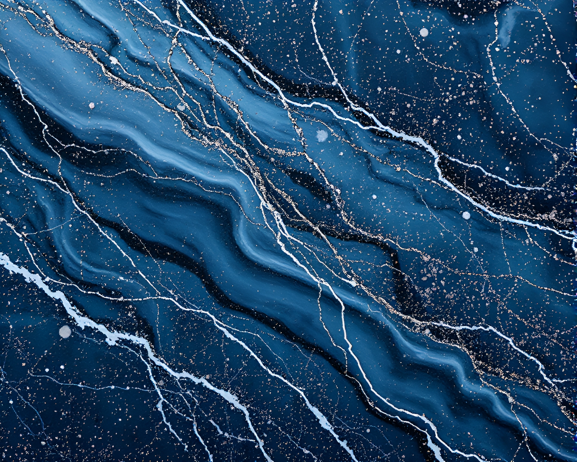 Stardust Shimmer in Metallic Marble Sculpture Composition – free AI stock image