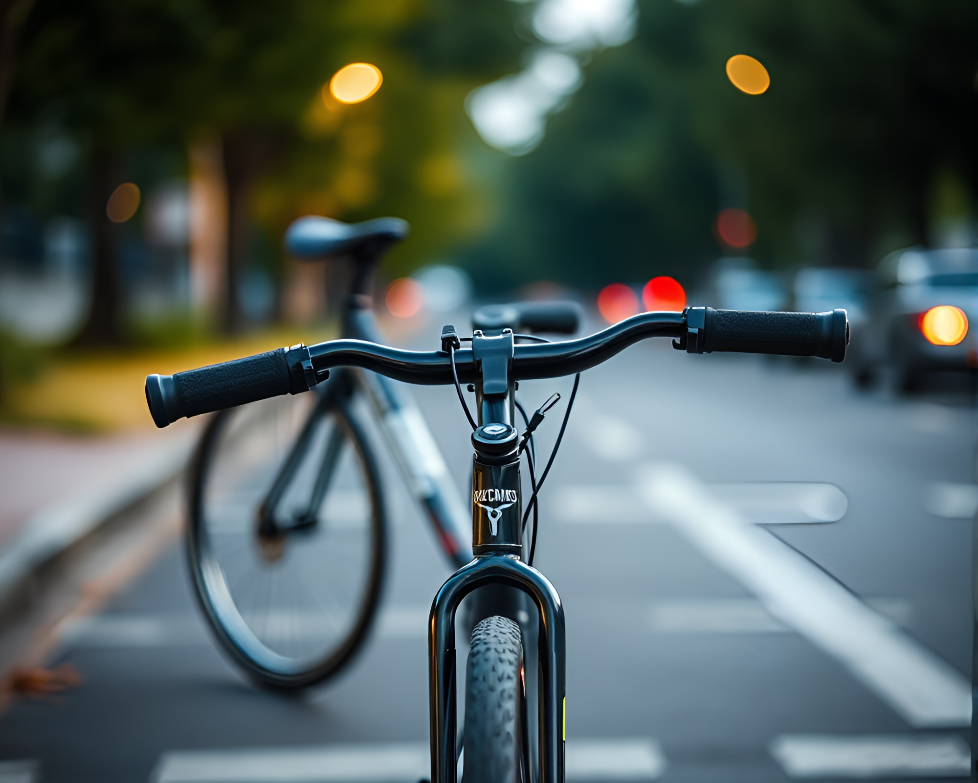 Bicycle in Enchanting Forest Clearing with Dreamy Blur – free AI stock image