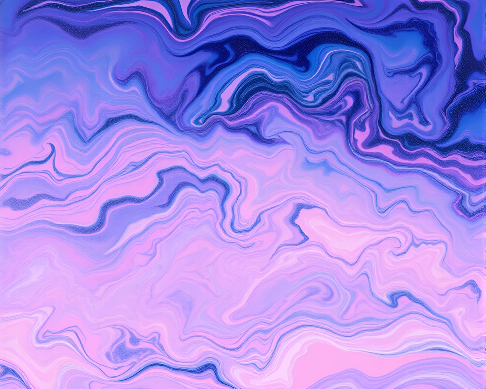 Colorful abstract painting resembling a marbled cake in space