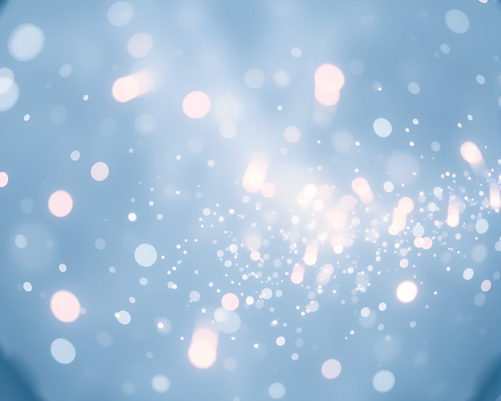 Abstract digital noise creating snow-kissed quantum fluctuations