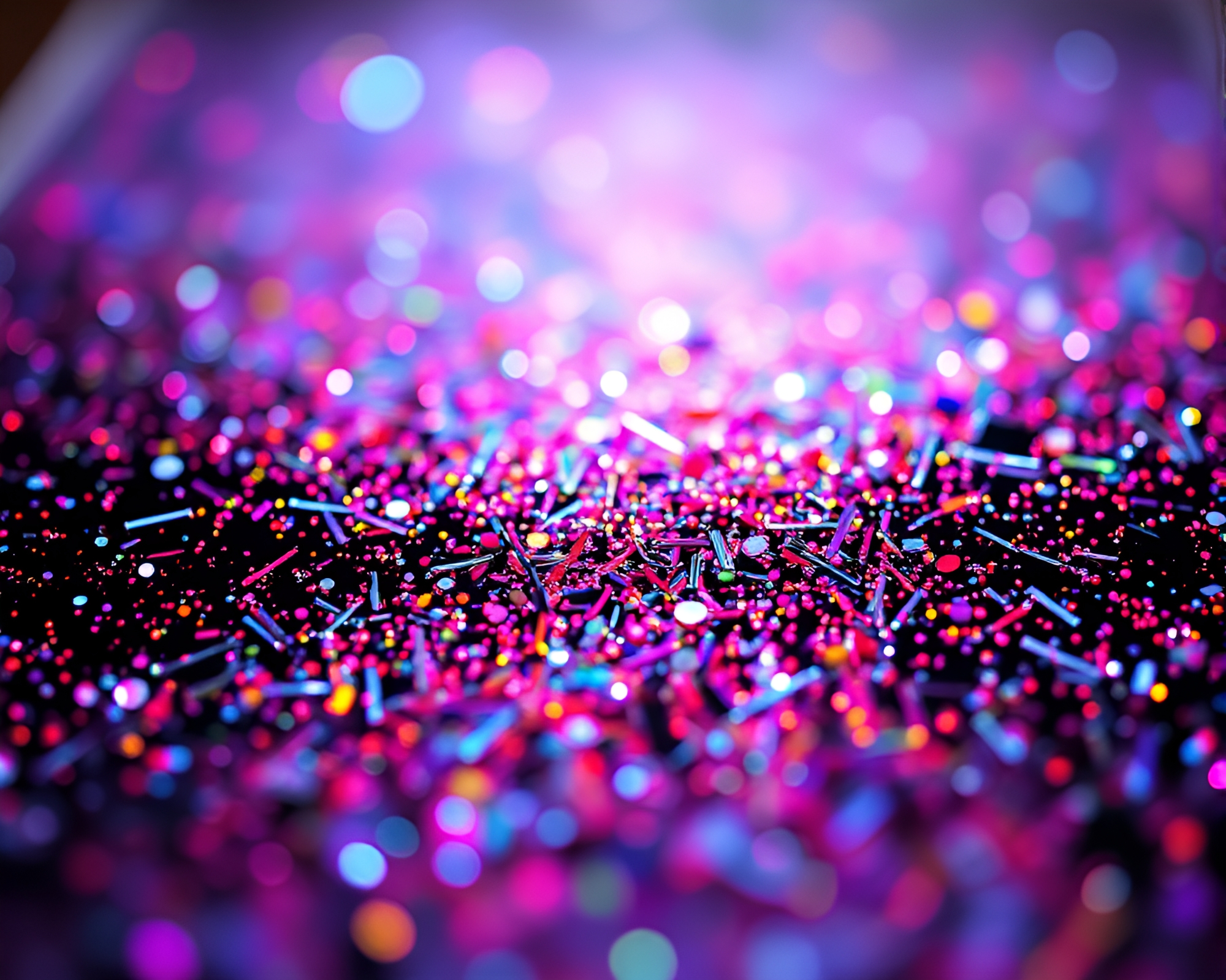 3D Bio-Printer Produces Confetti Color Burst Design – free AI stock image