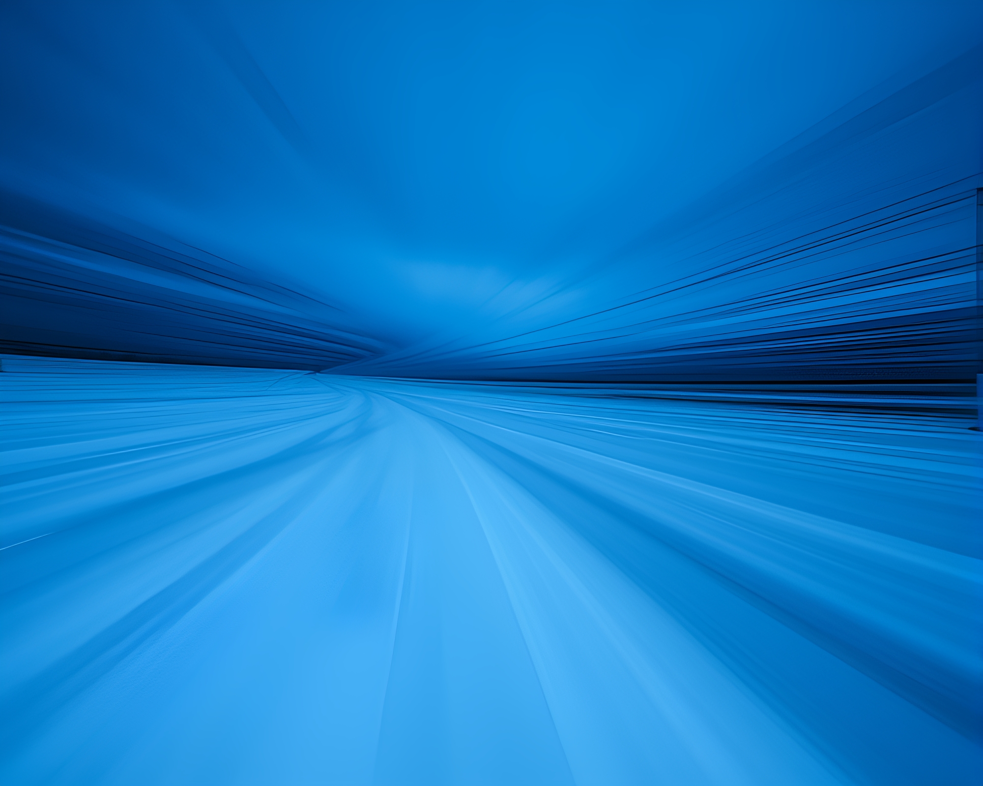Arctic Blue Trumpet Melody in Motion Blur – free AI stock image