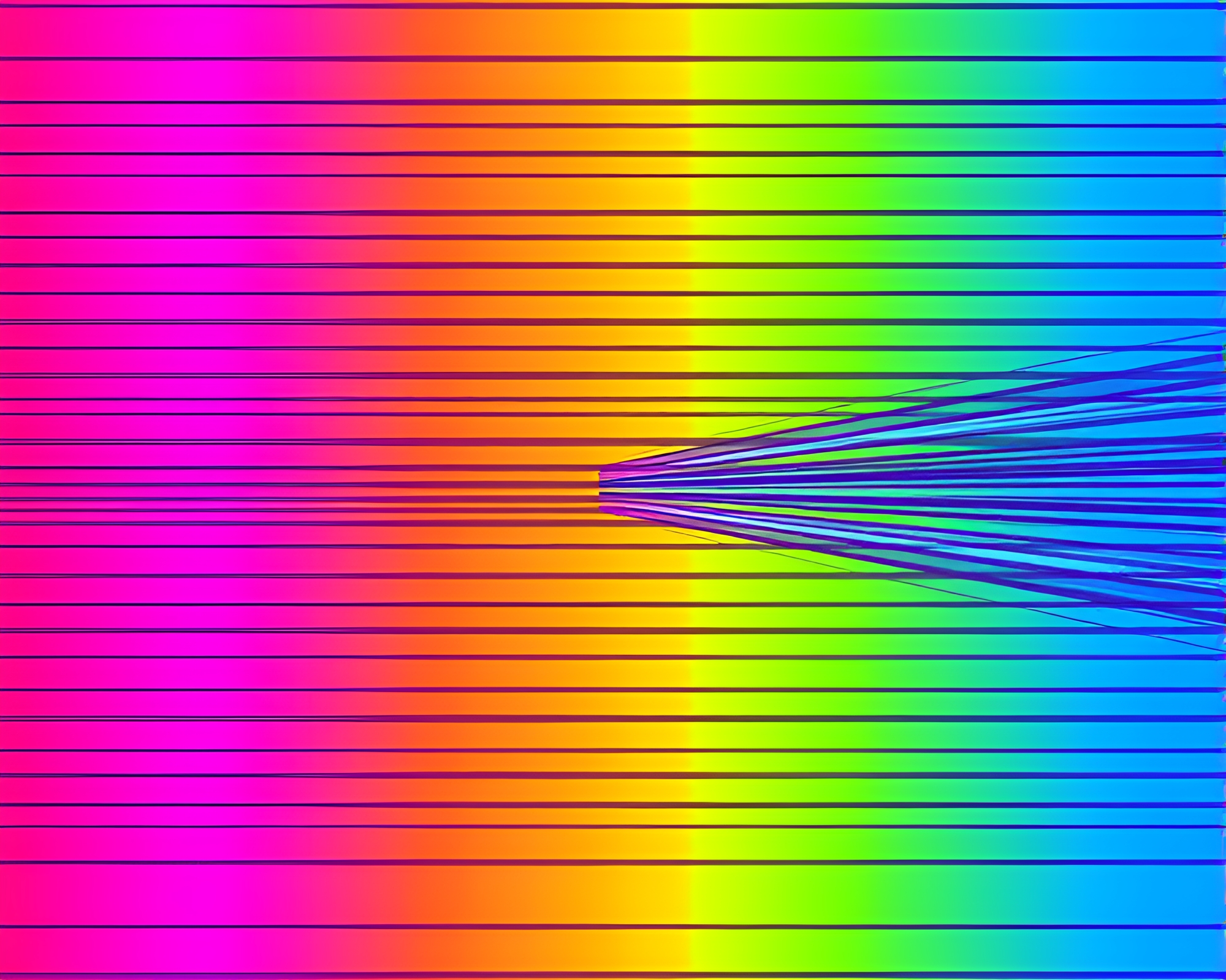 Striped Cosmic Galaxy in Ultraviolet Light – free AI stock image