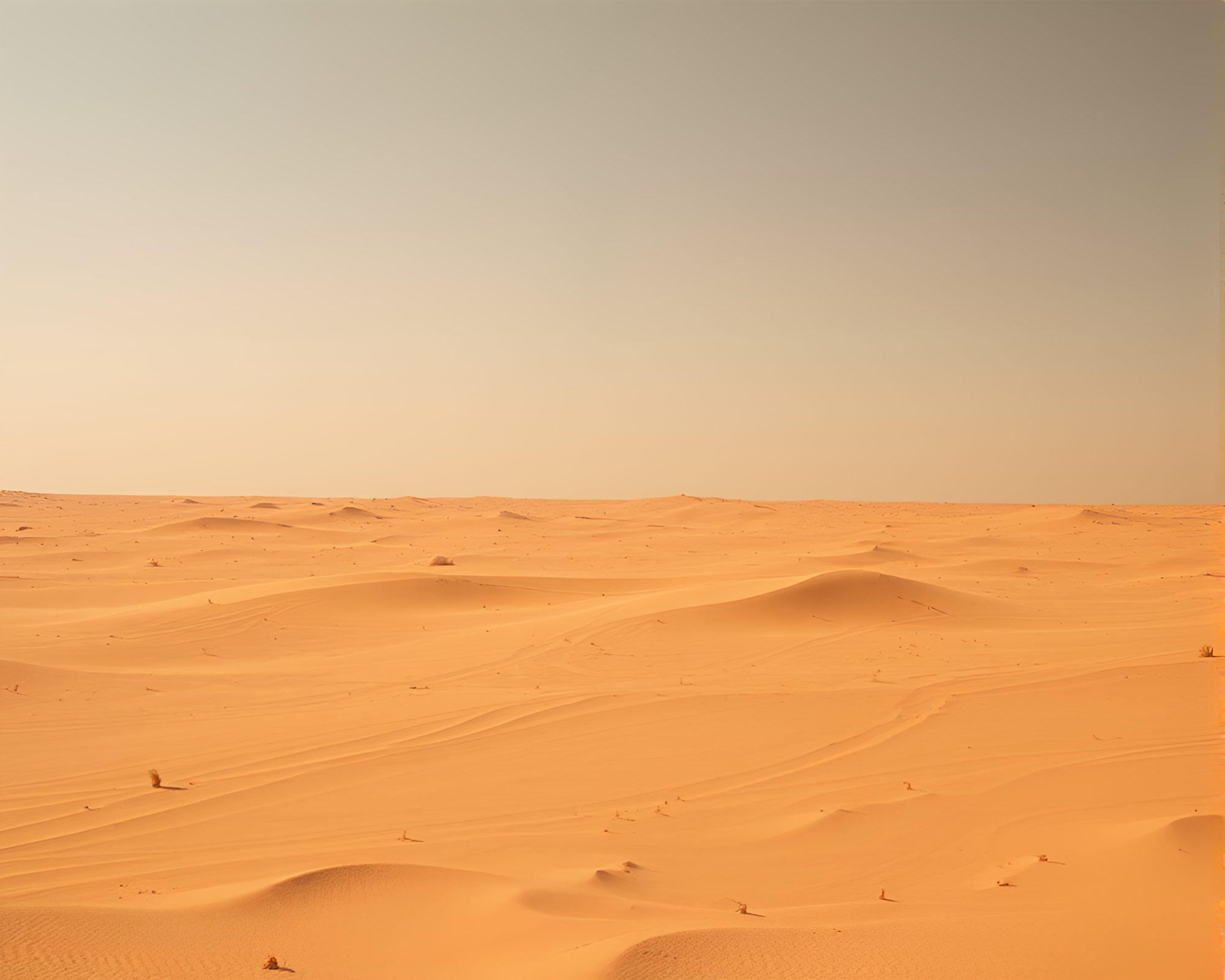 Desert Mirage: Grid Overlay in Low Saturation Light – free AI stock image