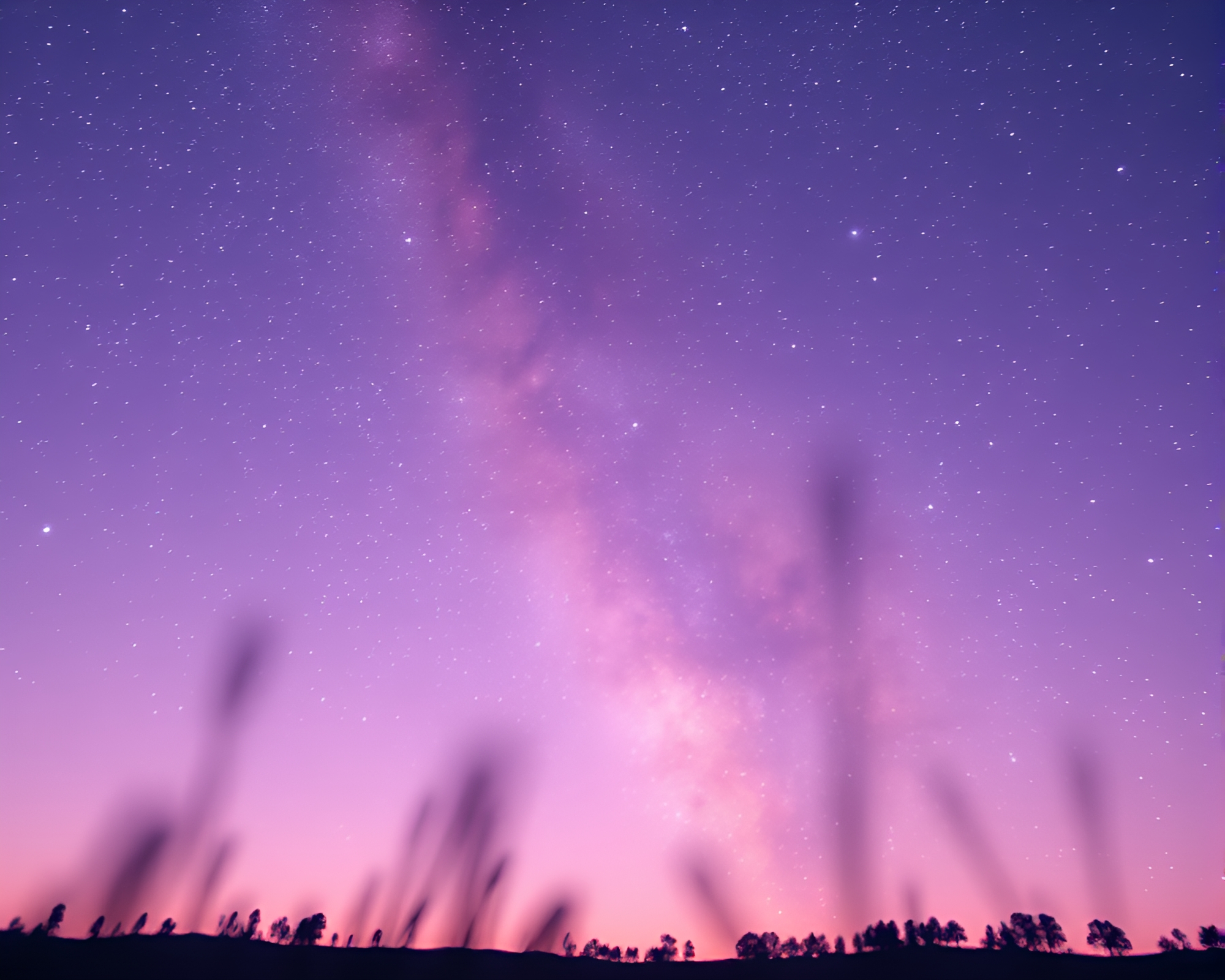 Celestial Nebula in Lavender Twilight Motion Capture – free AI stock image