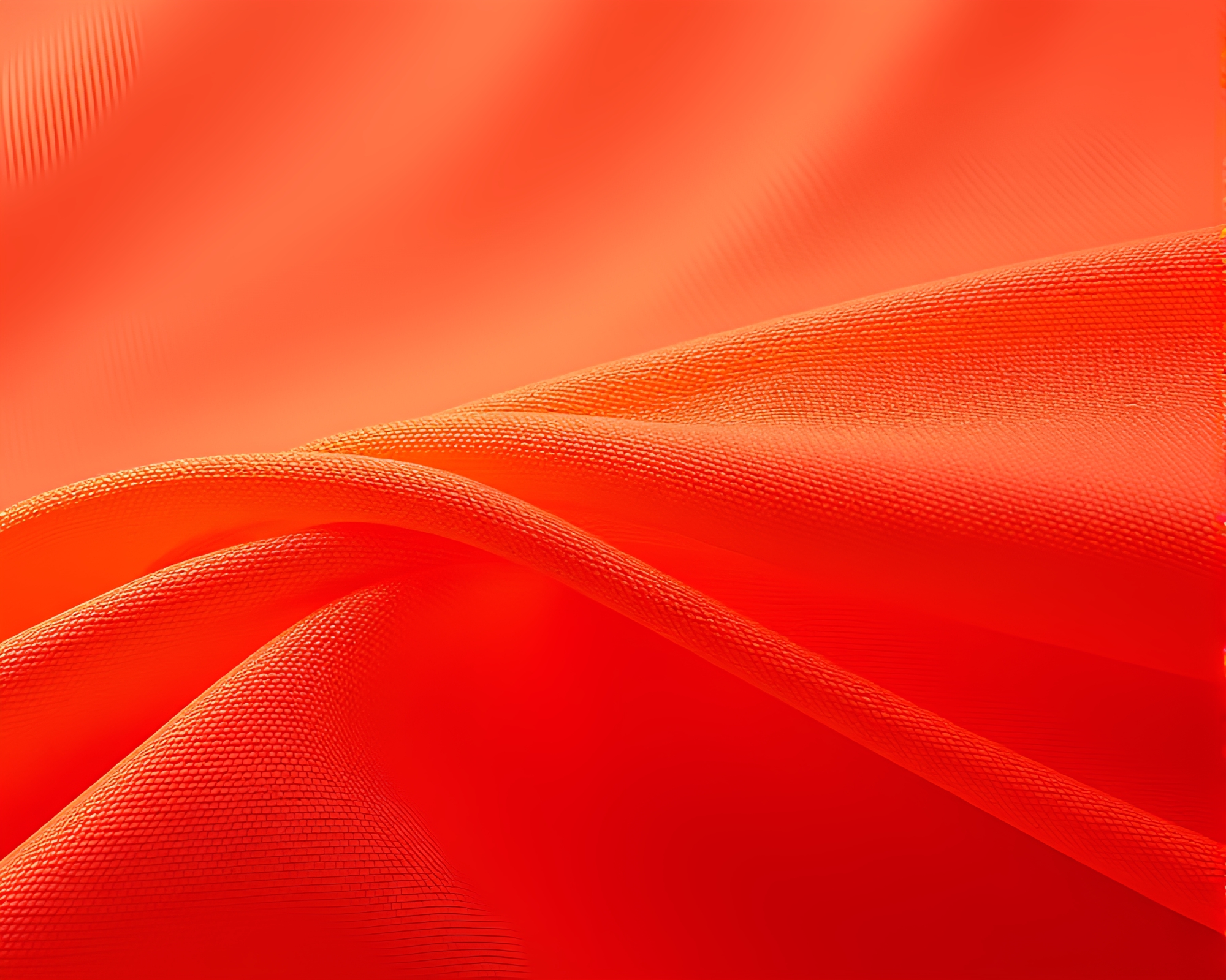 Sunset Fabric Folds Embrace Ring – Cloth Simulation Art – free AI stock image