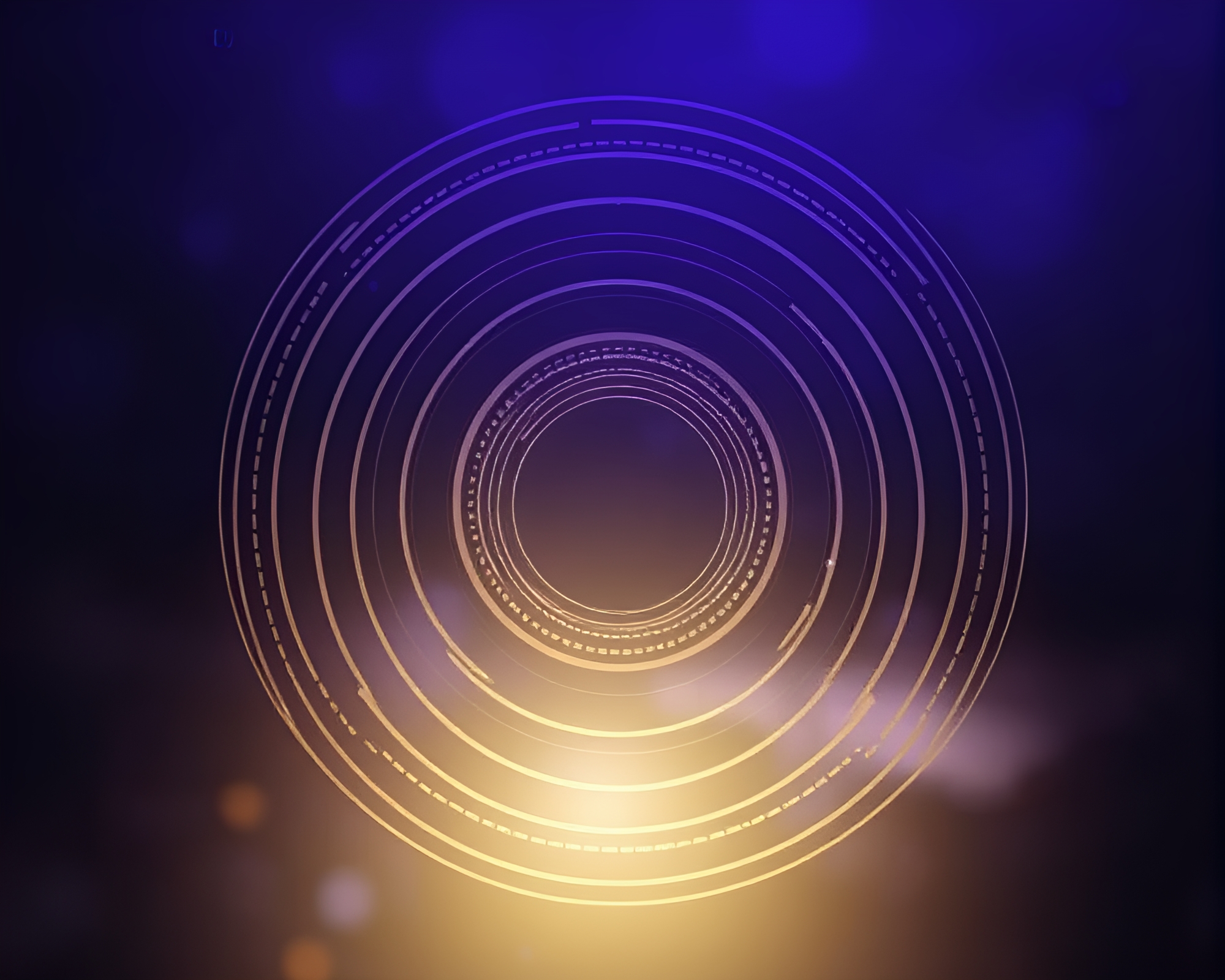 Futuristic Bio-Printing: Twilight Stencil Masterpiece – free AI stock image